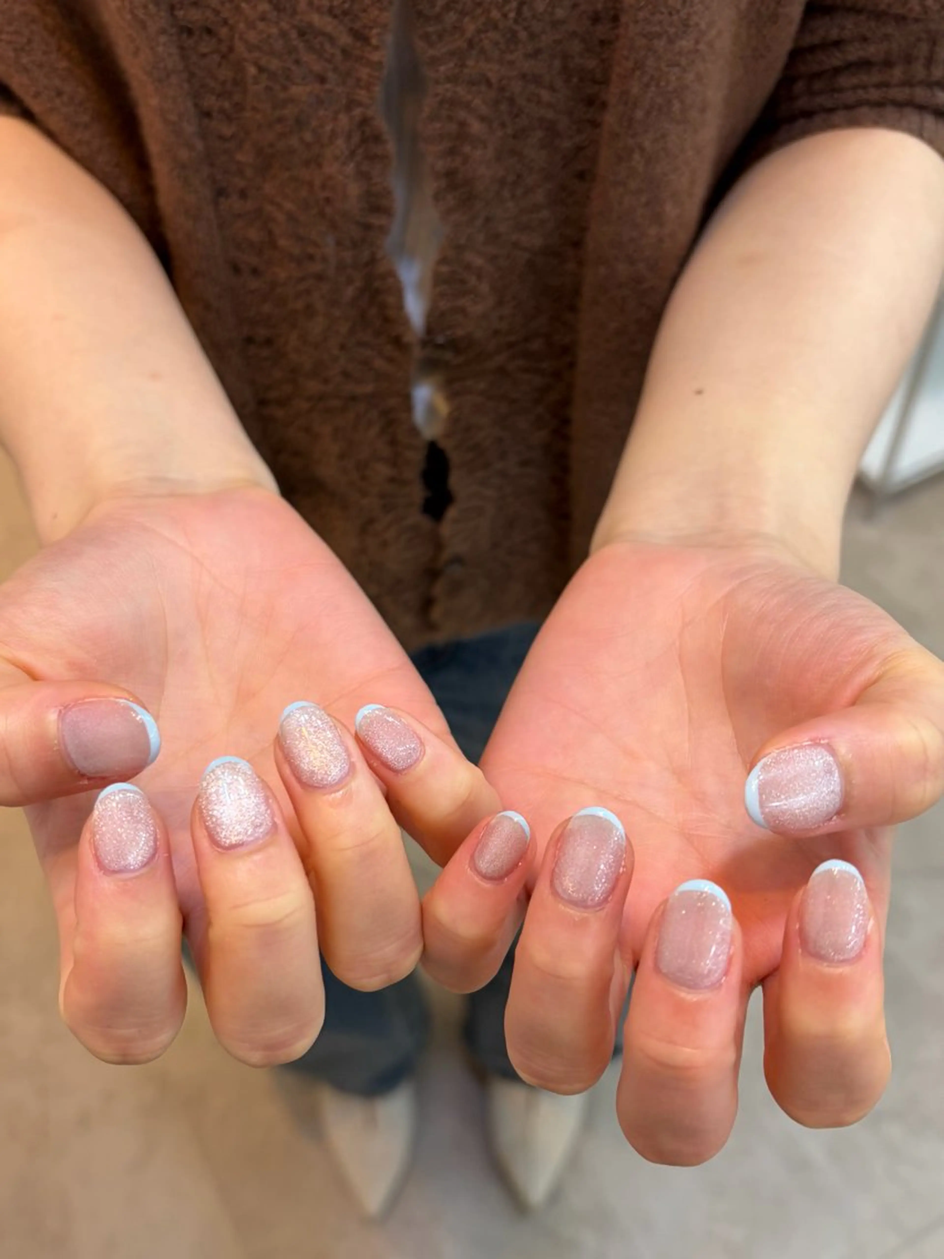 ネイル フレンチネイル mellow 新宿店 saitoのネイルデザイン