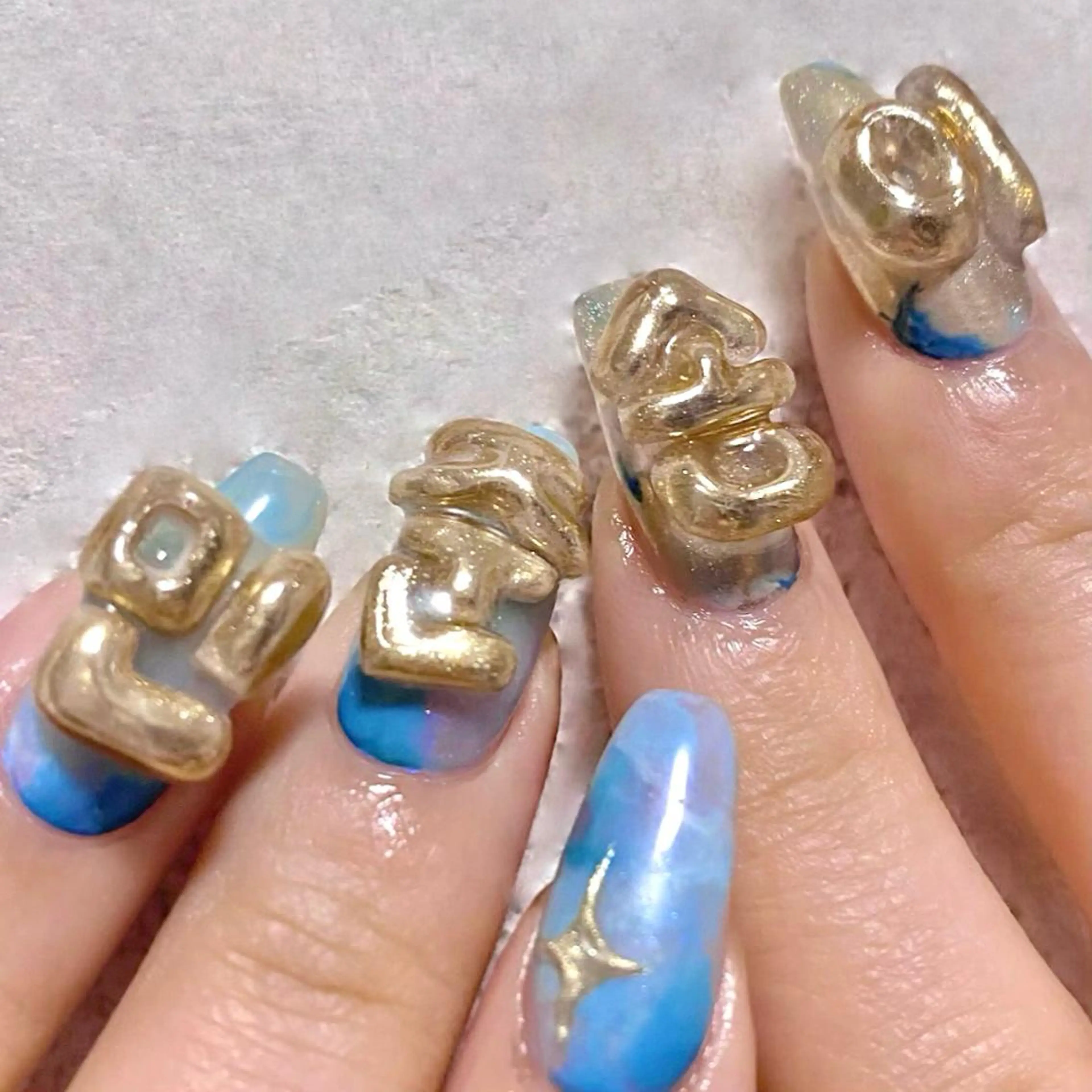 ネイル ハンドネイル Blomeel Nailのネイルデザイン