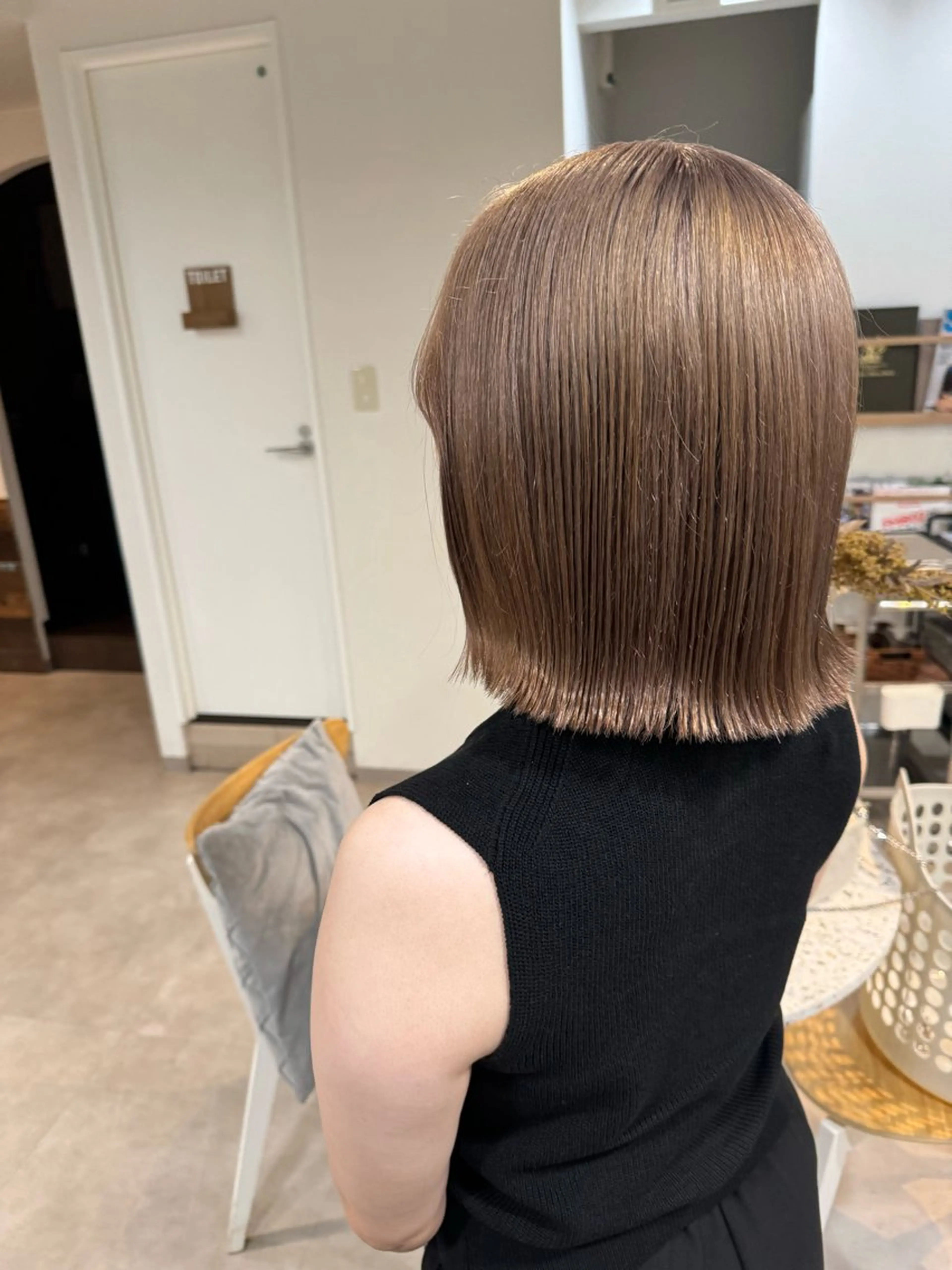 ショート 水口 莉央のヘアスタイル