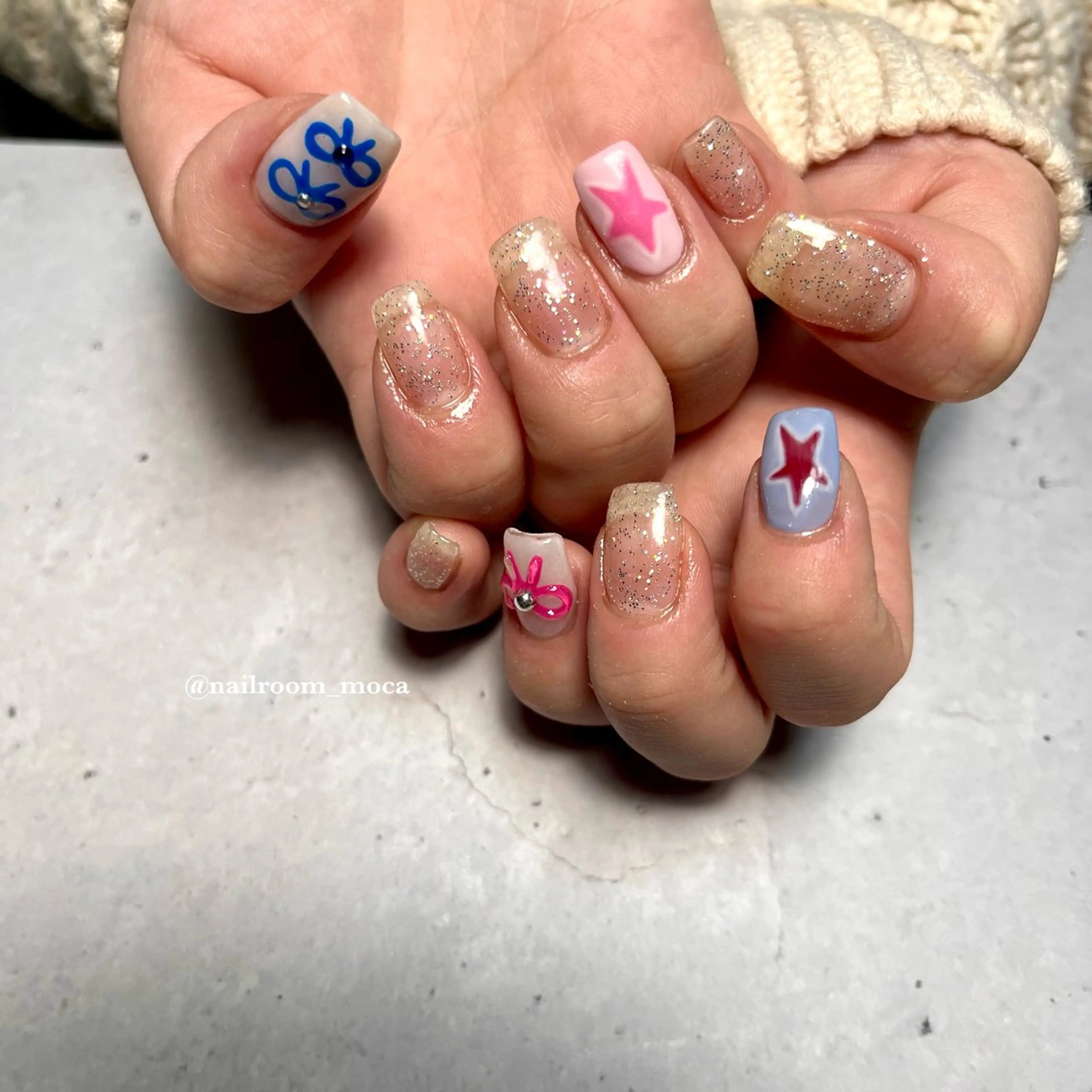 ネイル ハンドネイル Nailroom Mocaのネイルデザイン