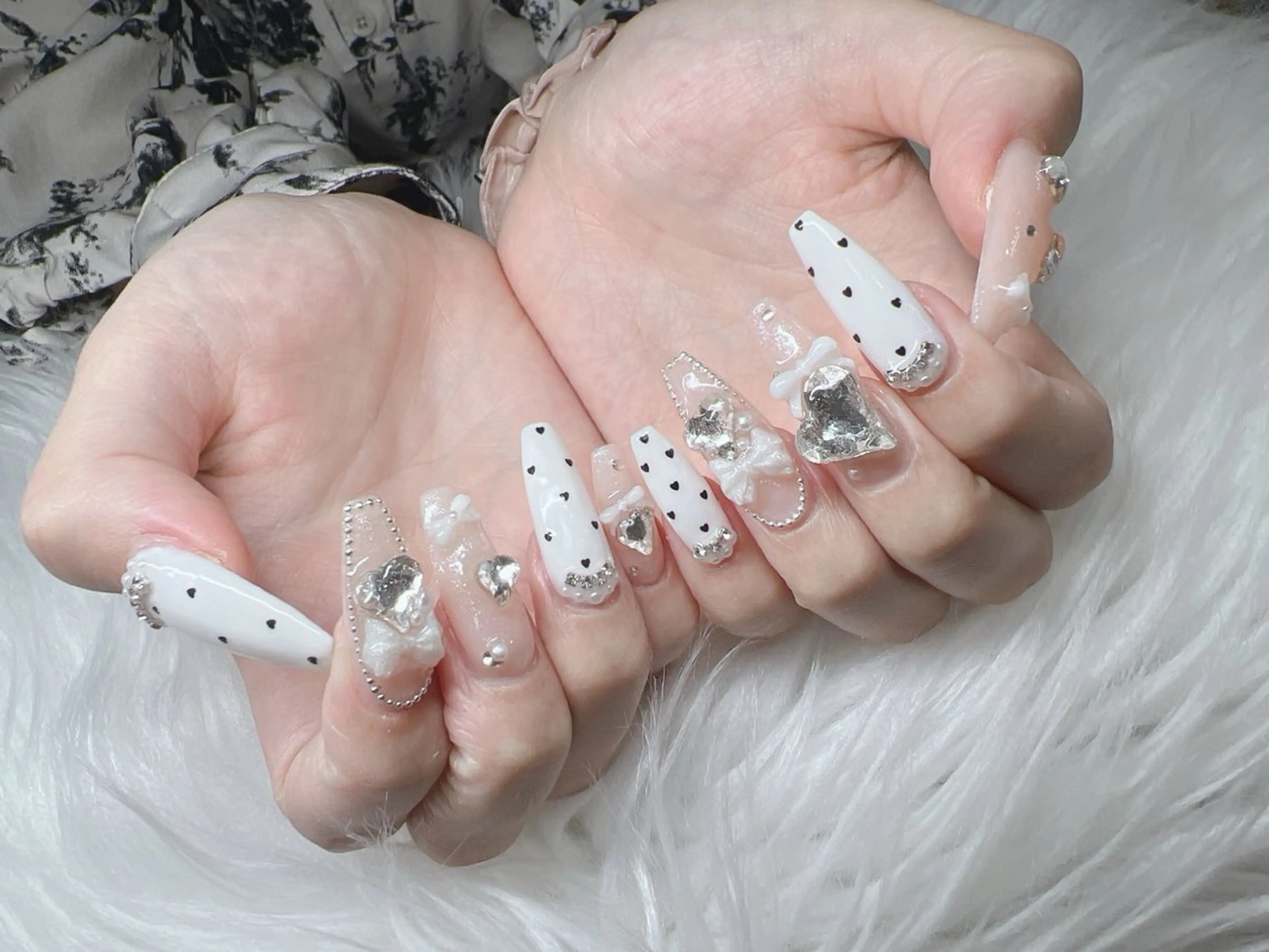ネイル ハンドネイル Lee Nails チップ長さだし専門店のネイルデザイン