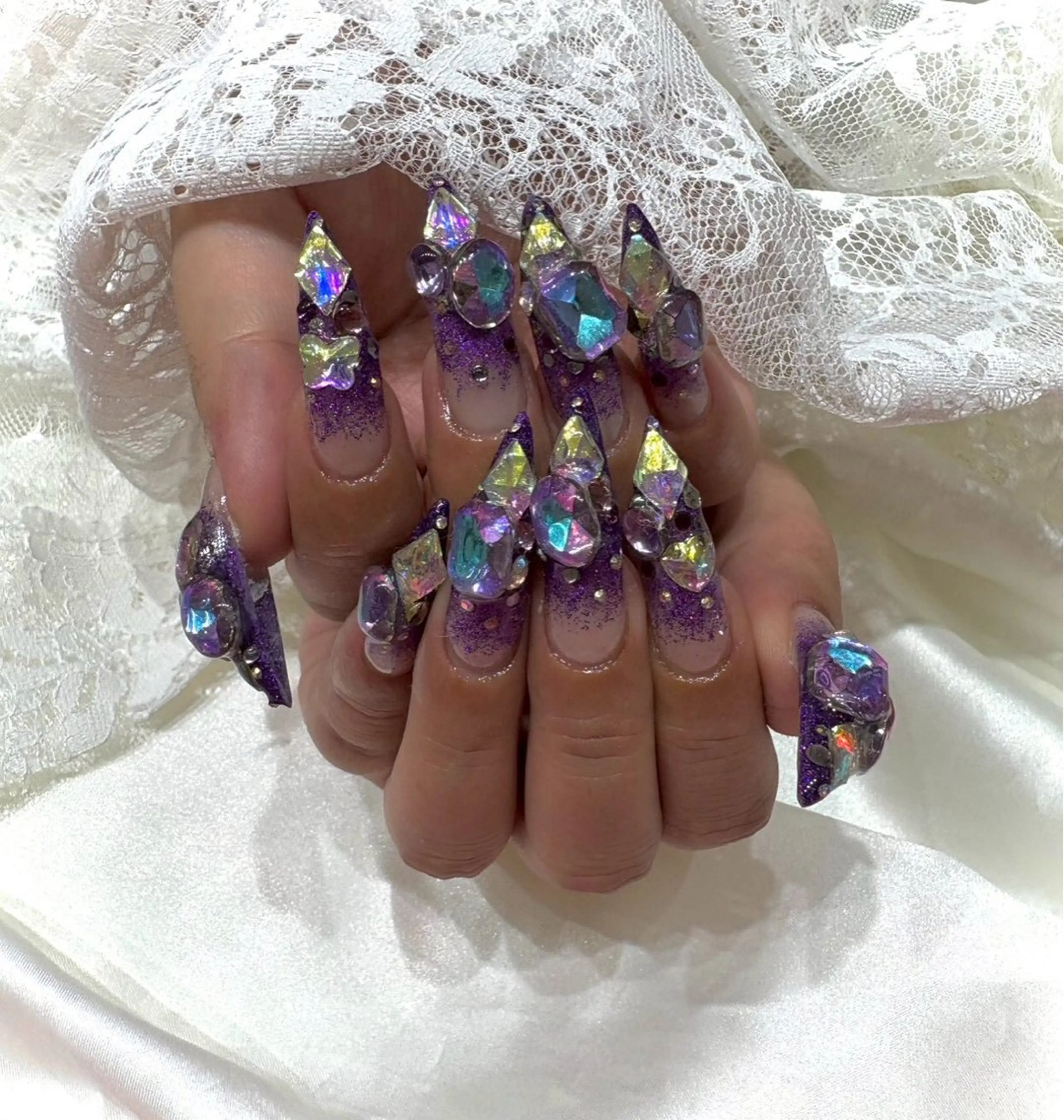 セミロング ハンドネイル Ashliy大宮♡ アシュリーのネイルデザイン