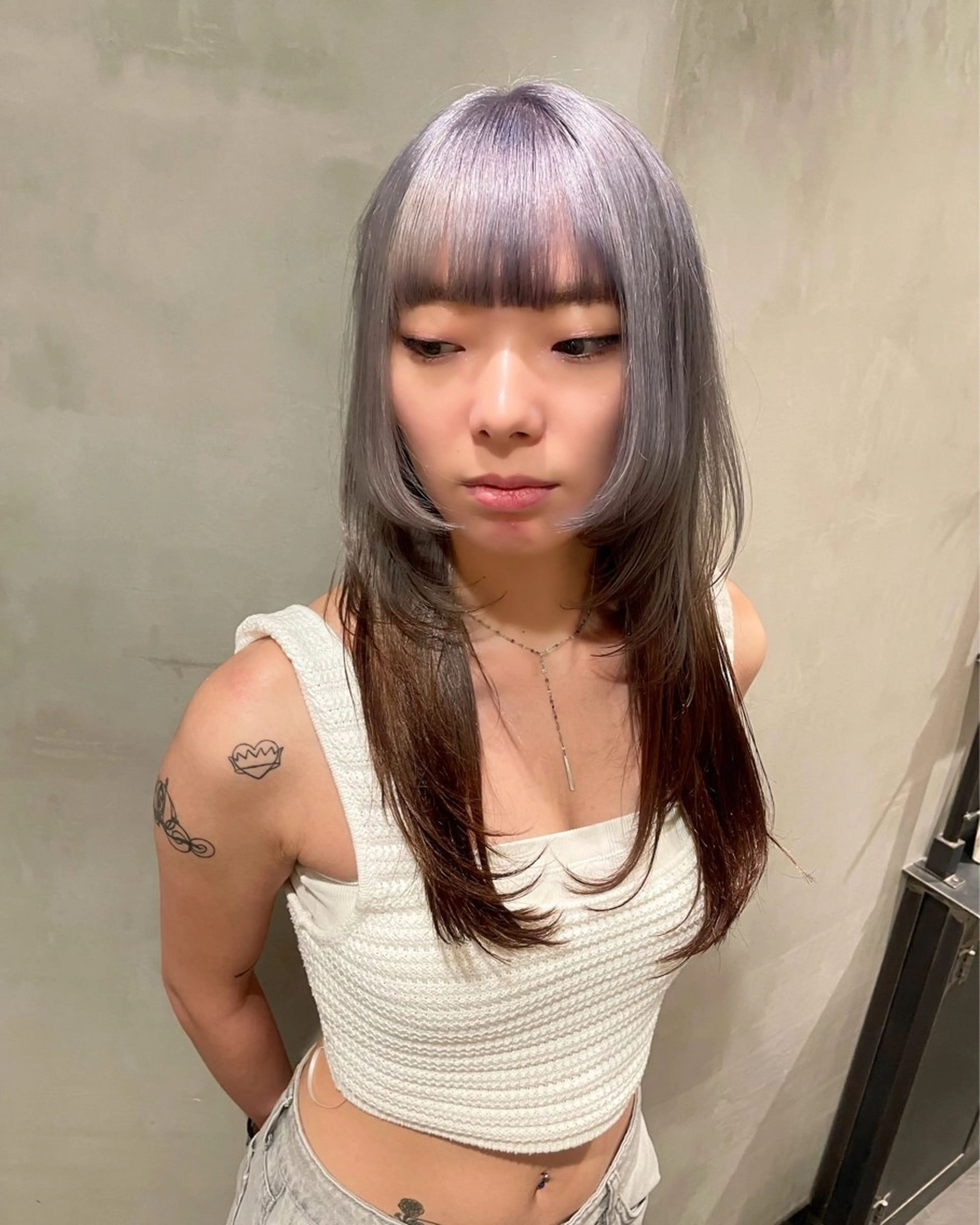 ロング カラー ヘアカラー トリートメント 優作 〜圧倒的信頼〜のヘアスタイル