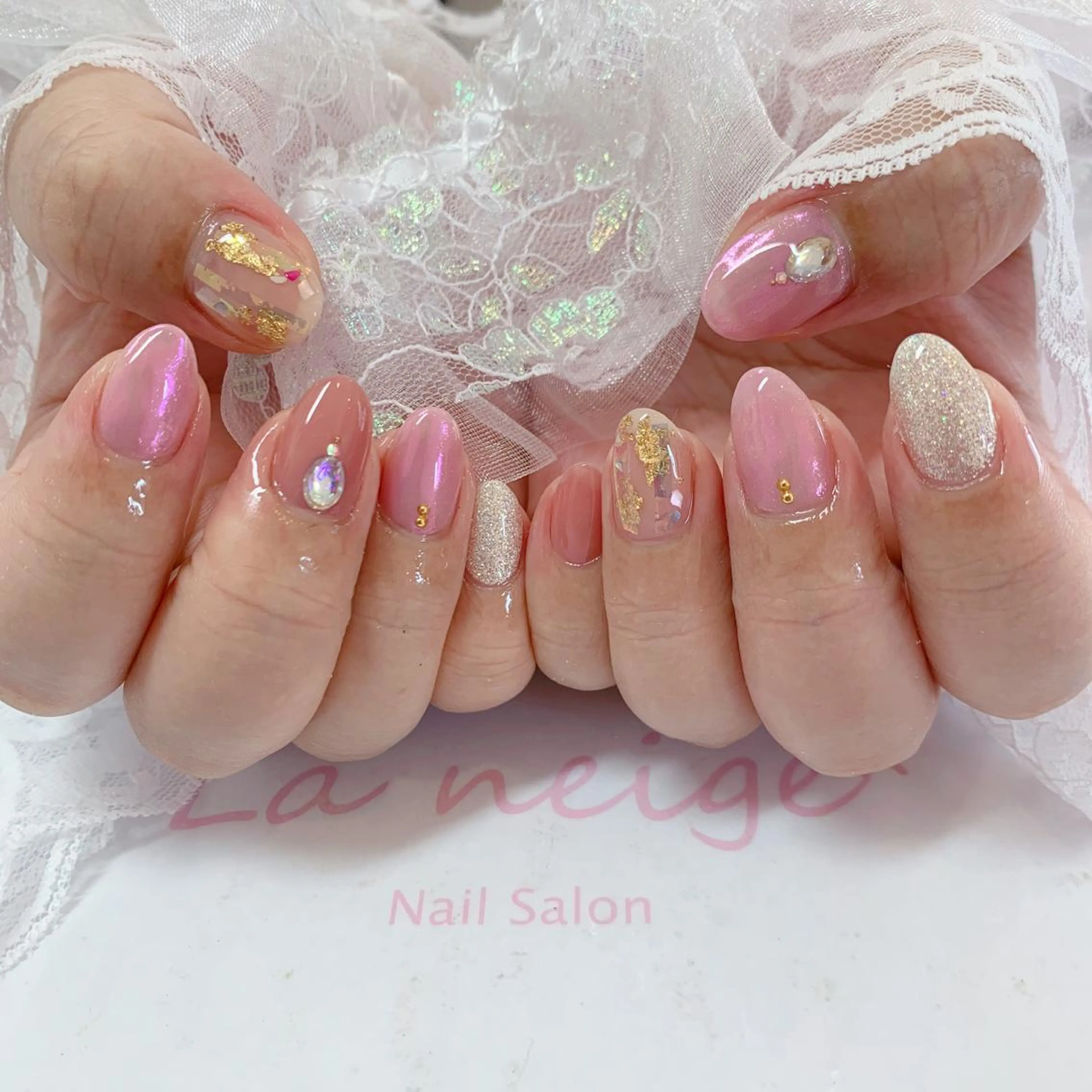 ネイル La neige* yuki 🐩🌙のネイルデザイン