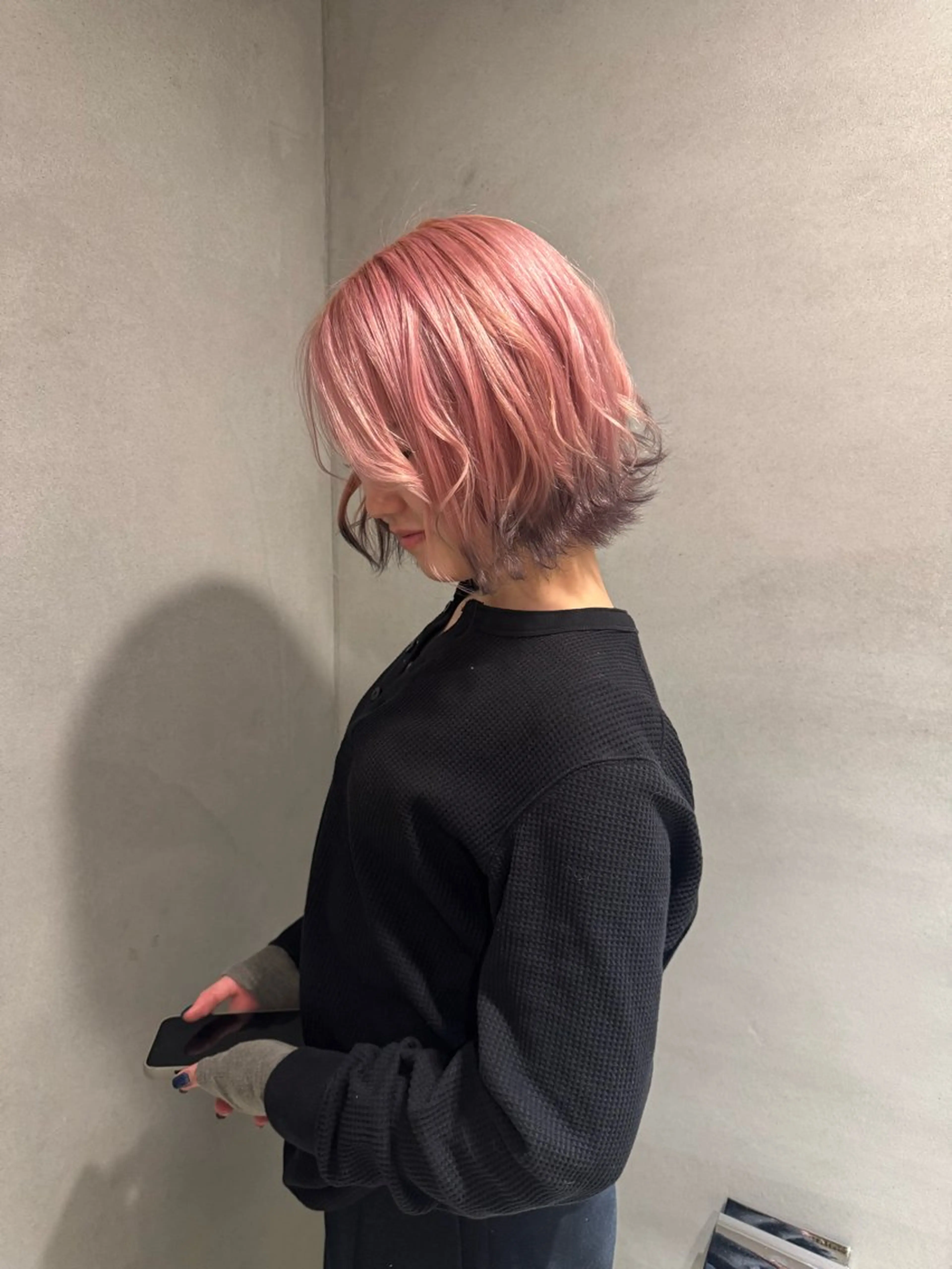 ショート ボブ 小顔カット 心優/ MIYUU/ボブのヘアスタイル