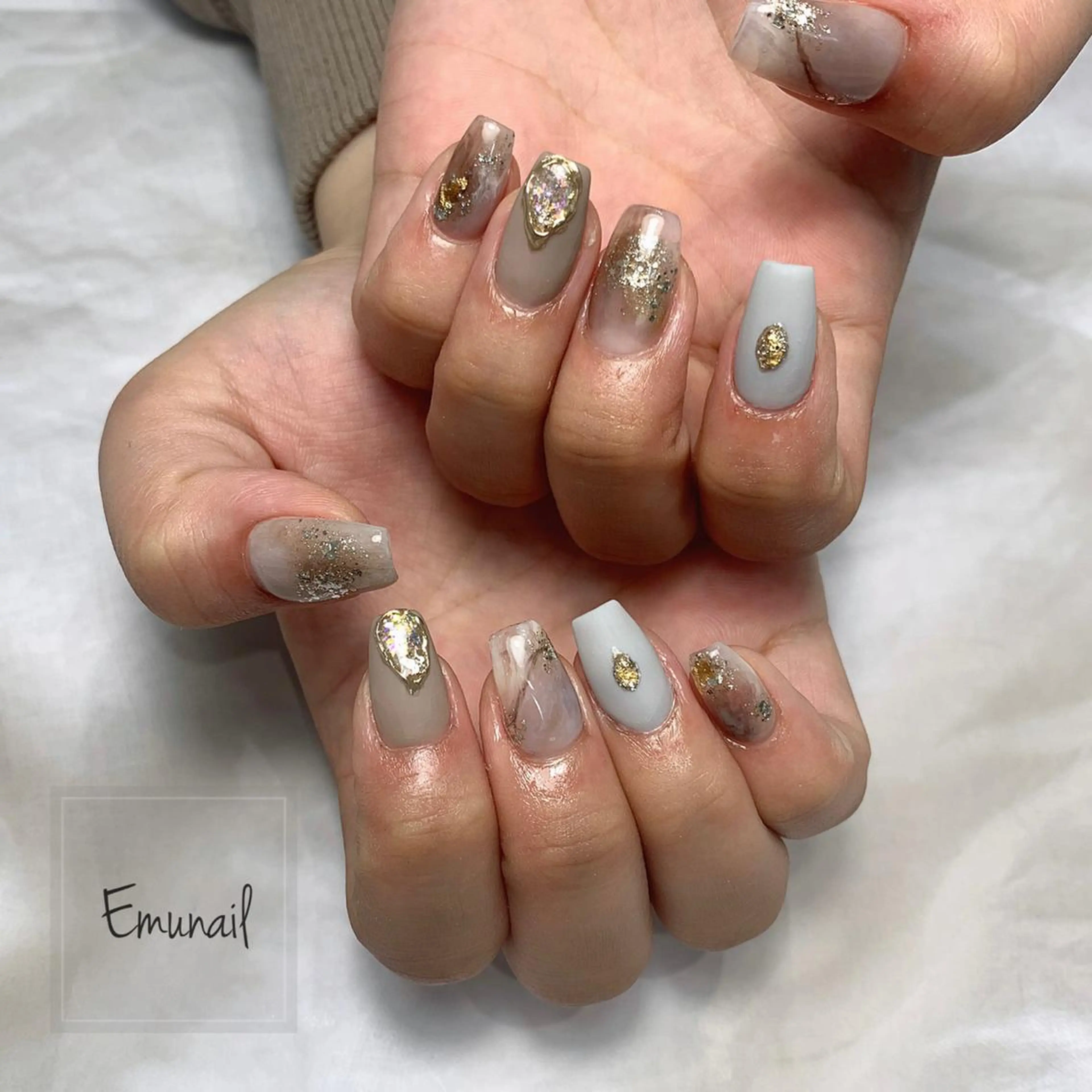 ネイル ハンドネイル Emu Nailのネイルデザイン