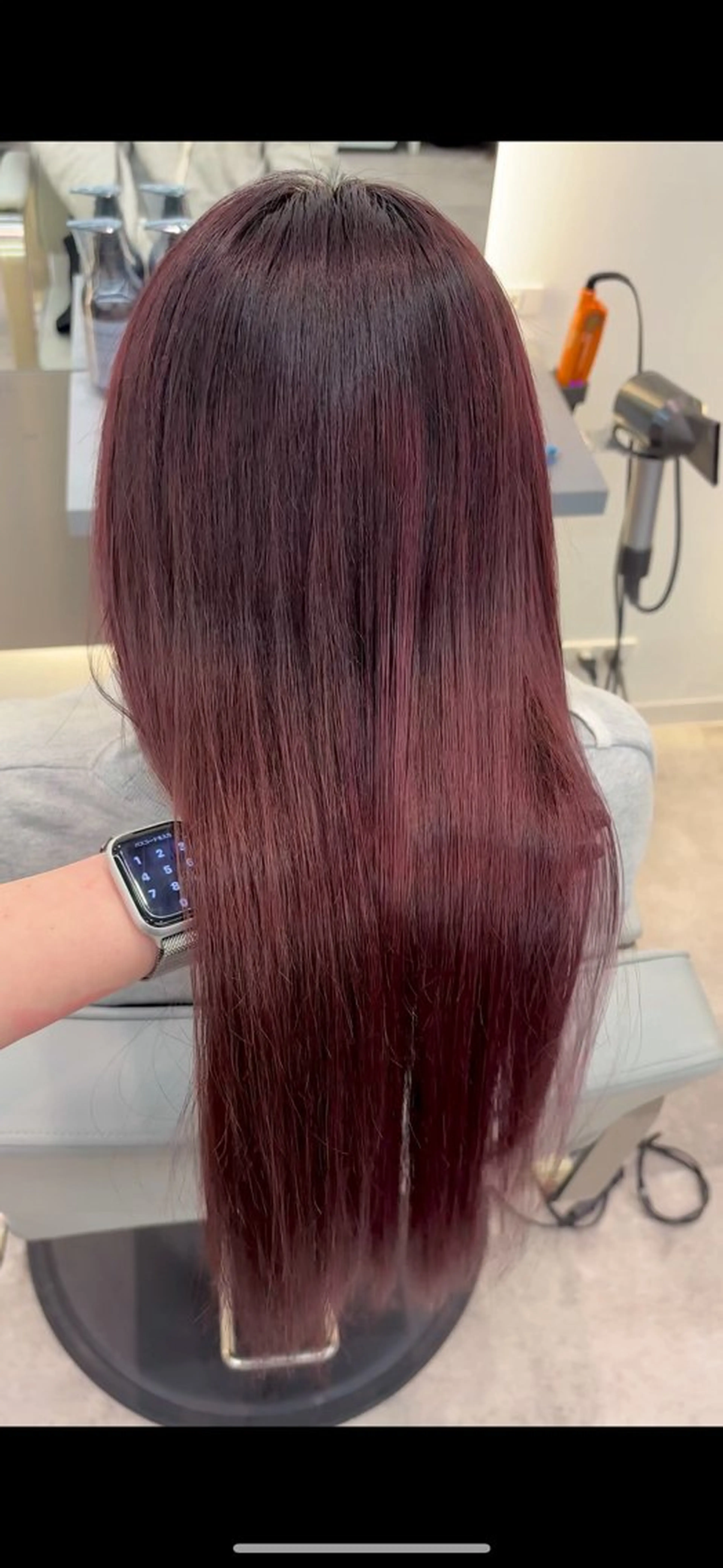 ミディアム ヘアカラー ALLY所属・🫧透明感カラー🫧 AYANAのヘアスタイル