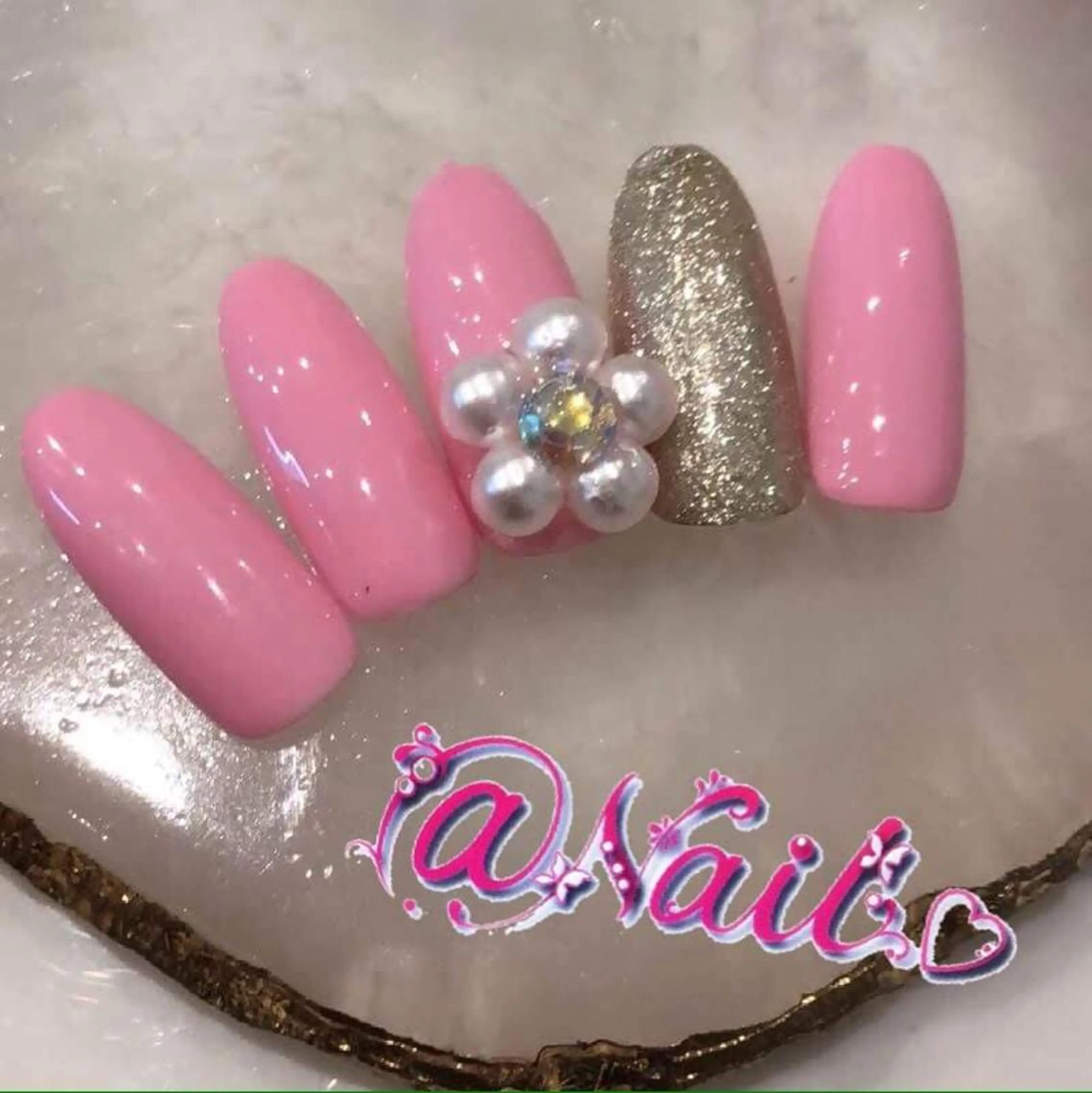 ネイル ネイルチップ 小尾 栞のネイルデザイン