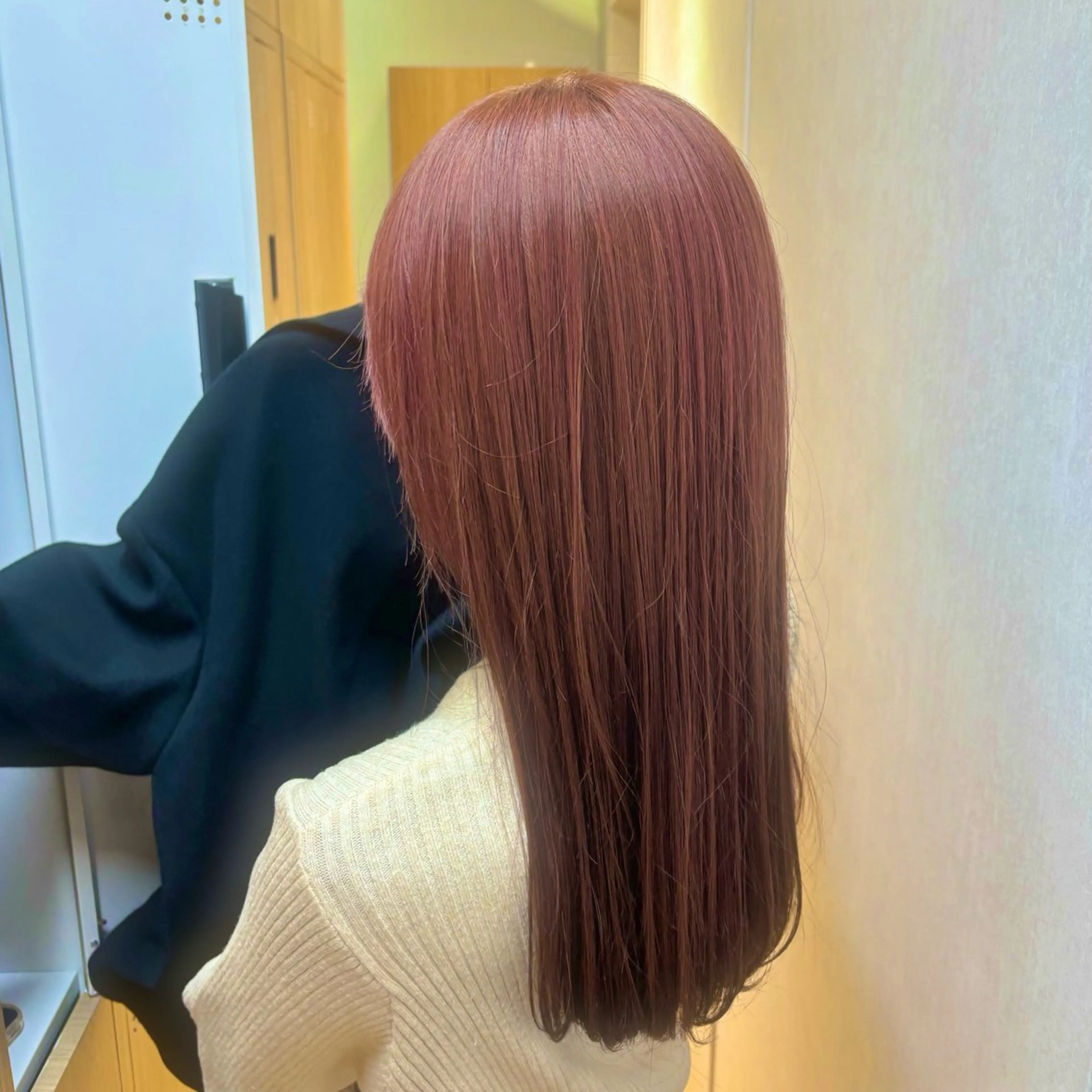 ブリーチなしダブルカラー➕炭酸泉の写真