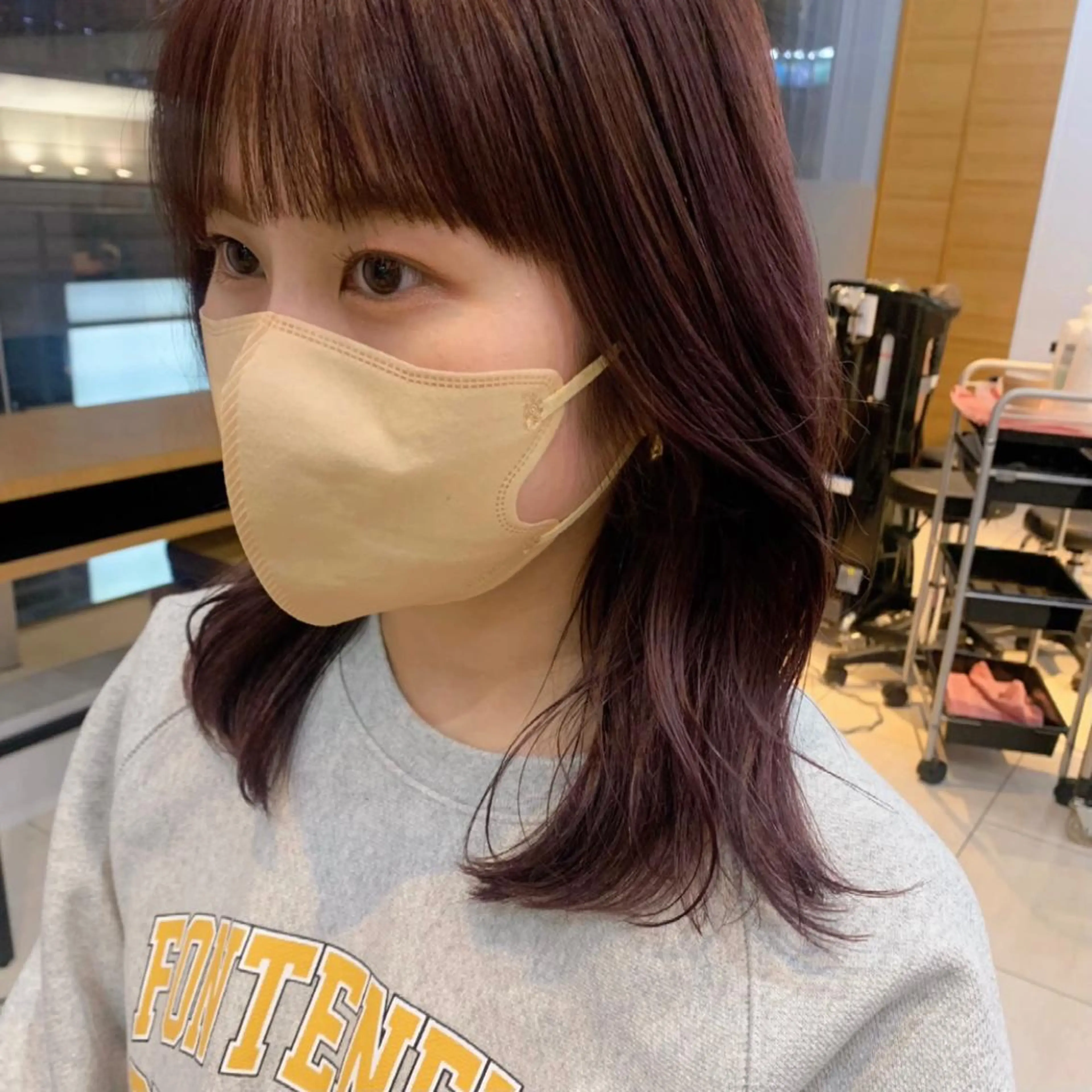 セミロング カラー 🌱小顔ヘア/ボブ ミディアム/双葉🌱のヘアスタイル