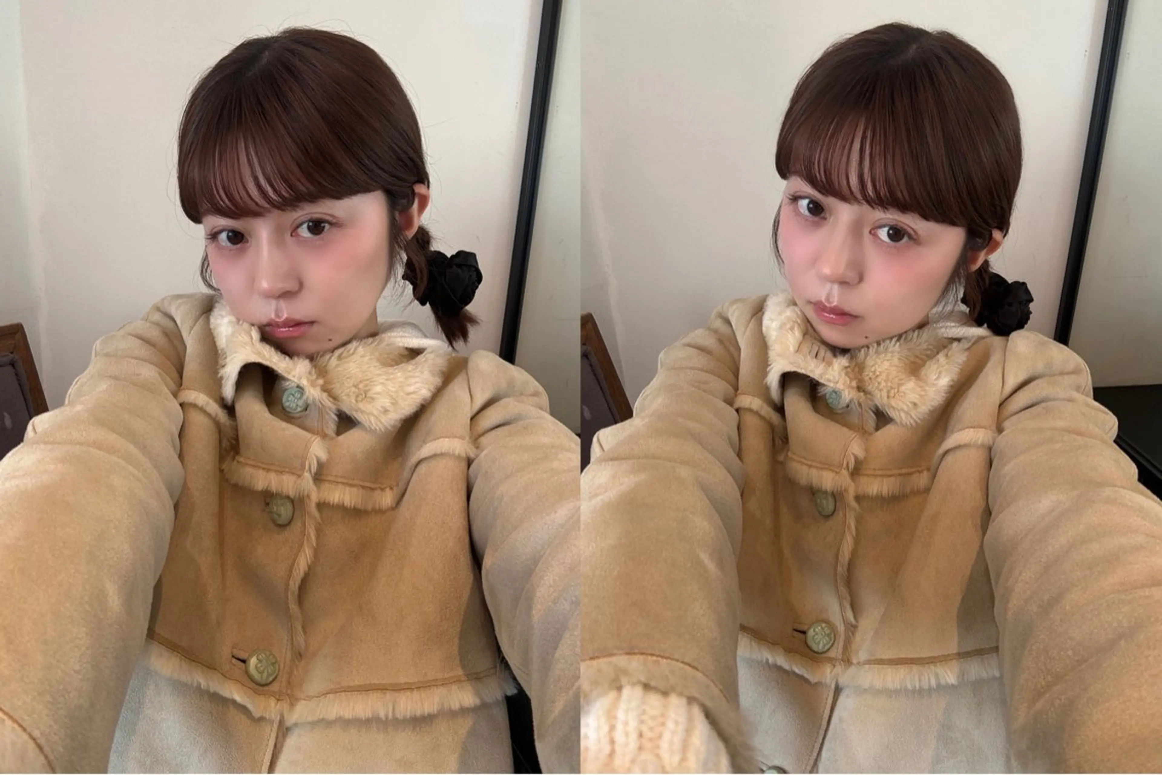 ミディアム カラー ヘアカラー riria/ボブ /透明感カラー🎀のヘアスタイル