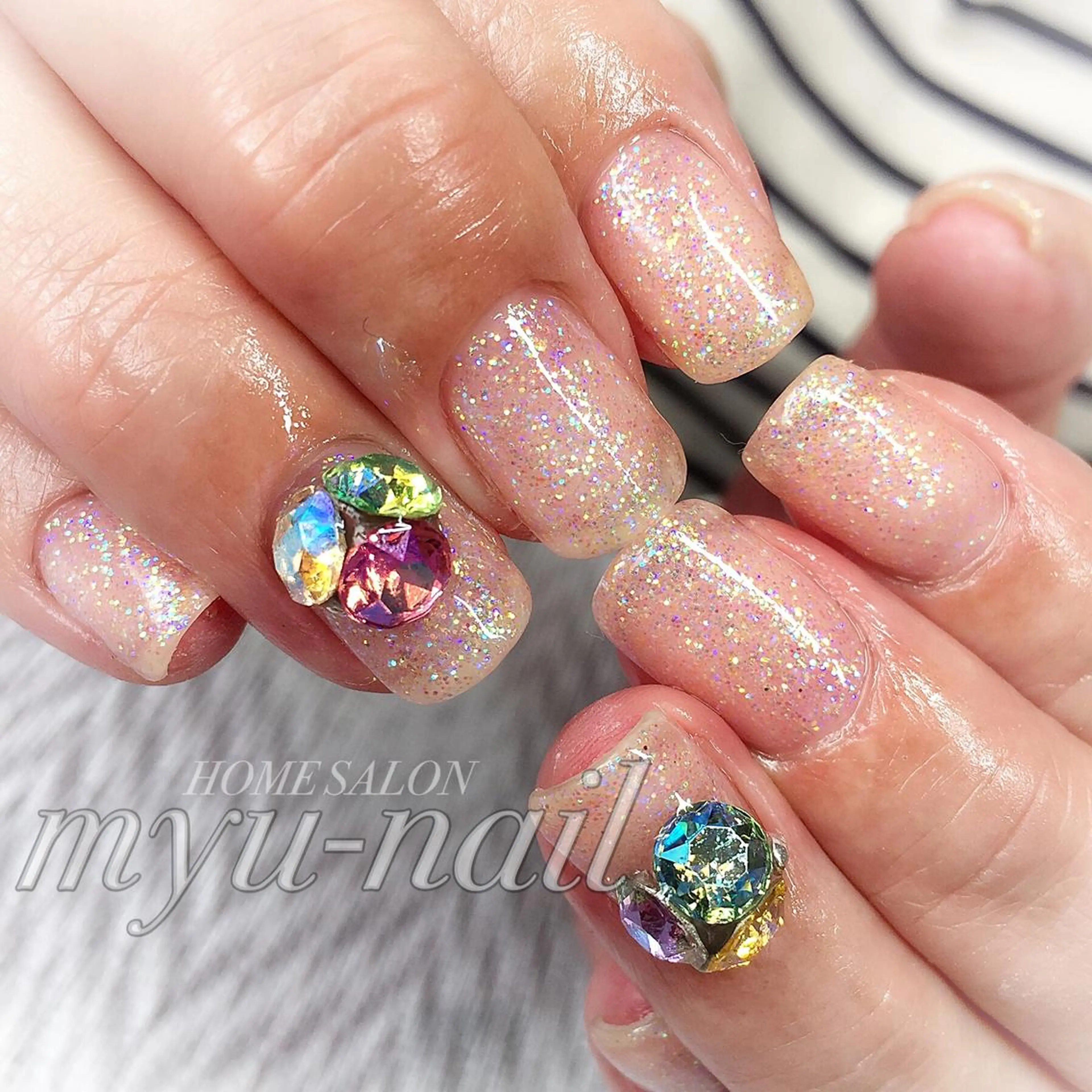 ネイル ホームサロン myu-nailのネイルデザイン