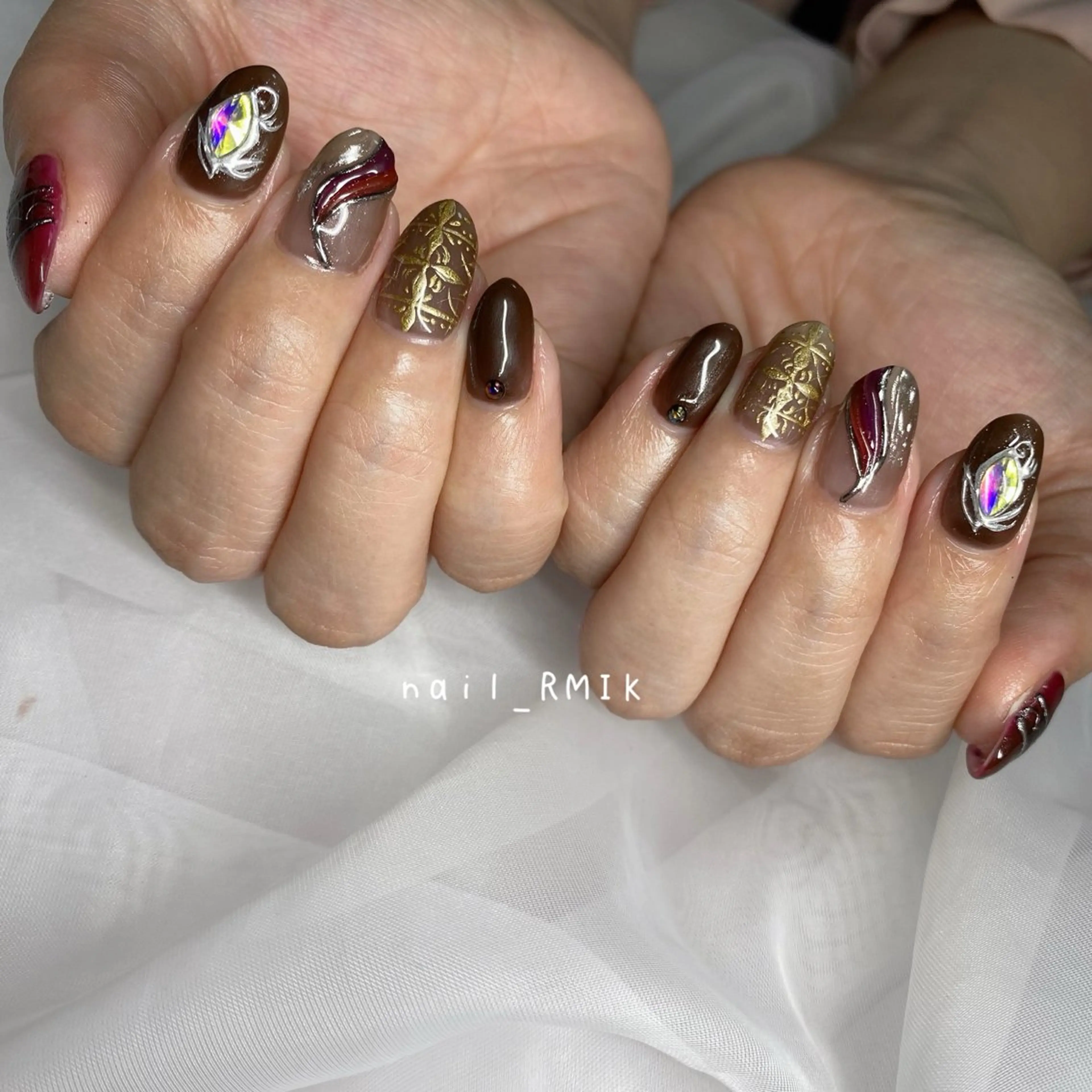 ネイル ハンドネイル nailsalon RMIKのネイルデザイン