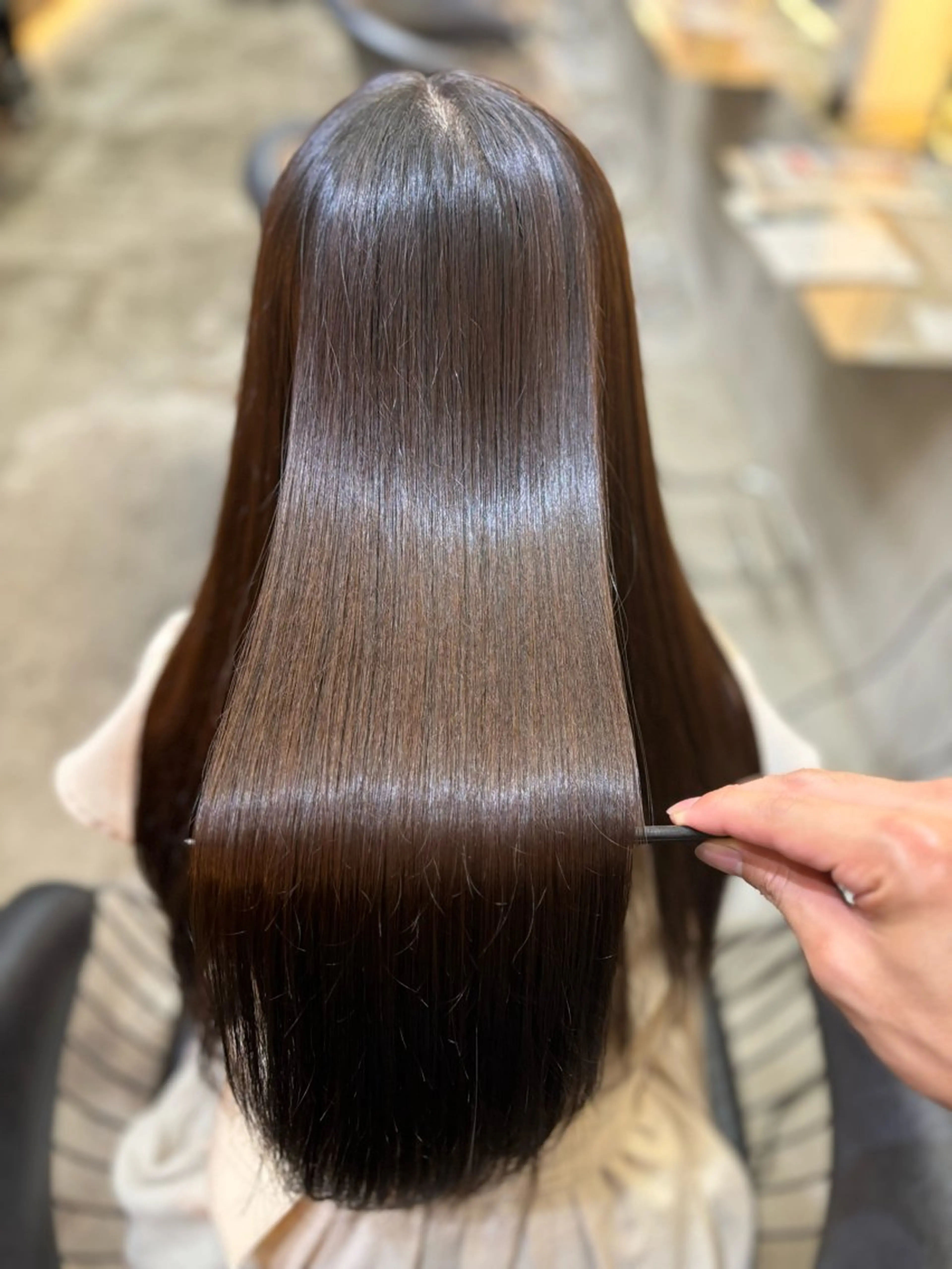 🔥🚨SALE🚨🔥【艶髪縮毛矯正】➕【1step毛髪補修トリートメント】➕【超音波ナノスチーム】の写真