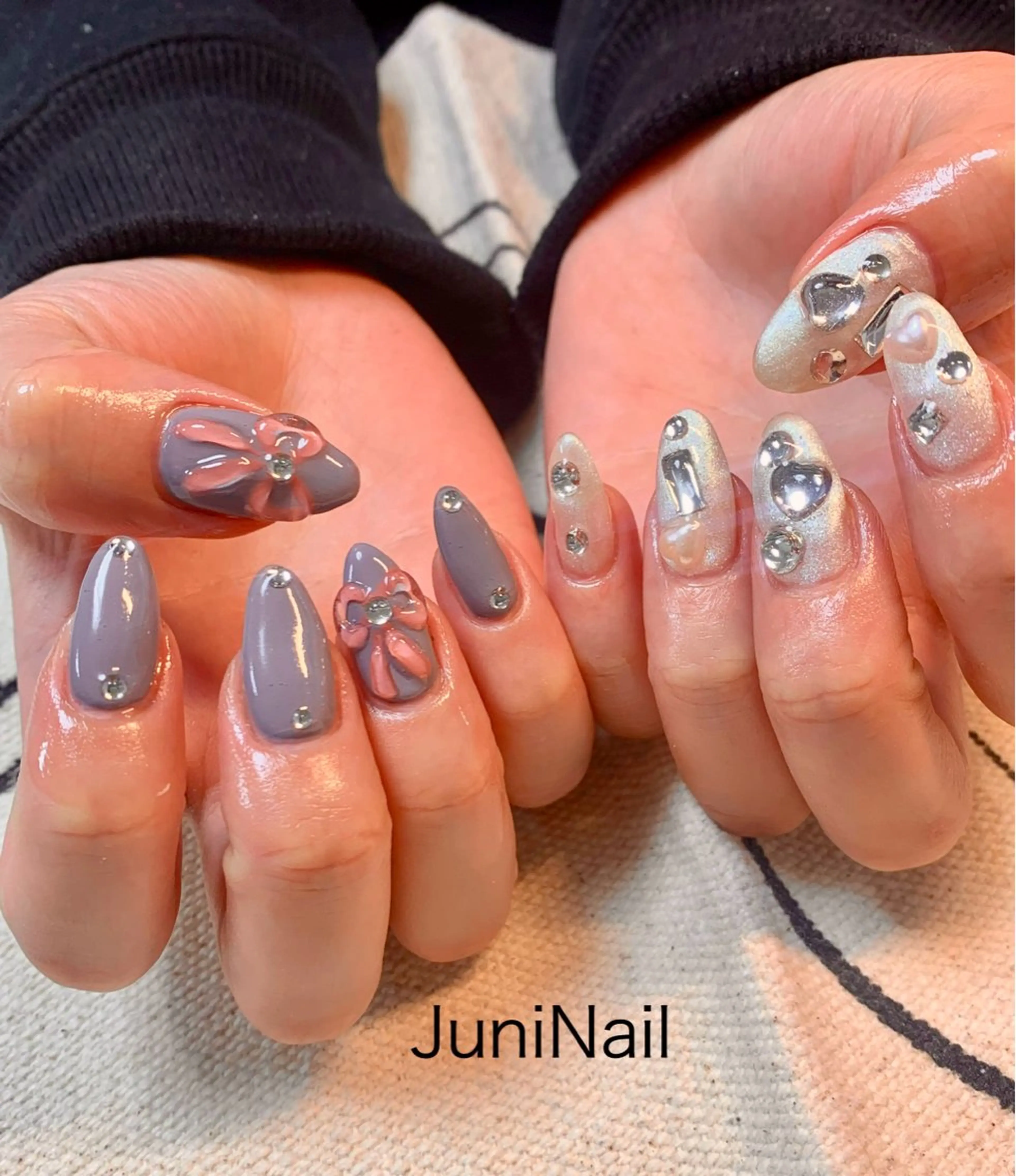 ネイル ハンドネイル JuniNail 주니네일🇰🇷suのネイルデザイン