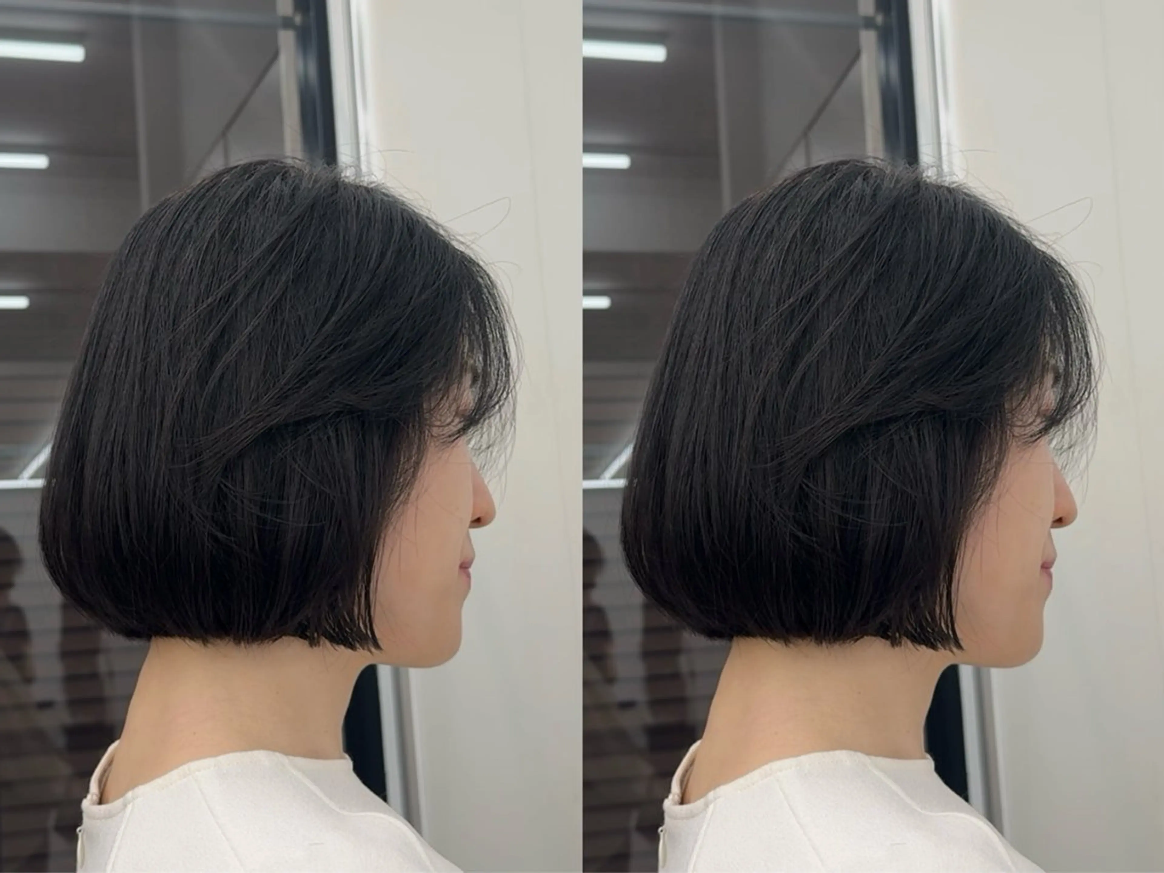 ショート ショート/ボブ レイヤー/チヨノのヘアスタイル