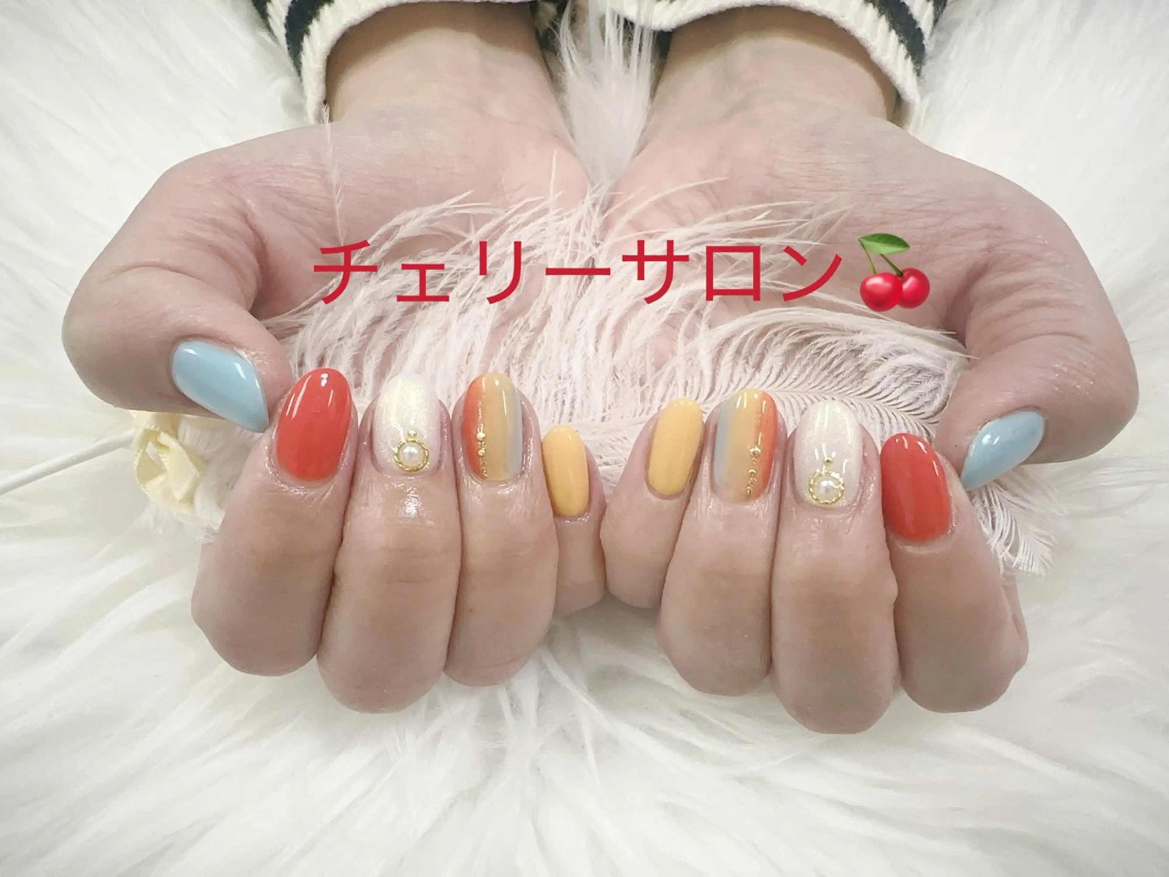 ネイル チェリーサロン所属・蒲田2分 アキのネイルデザイン