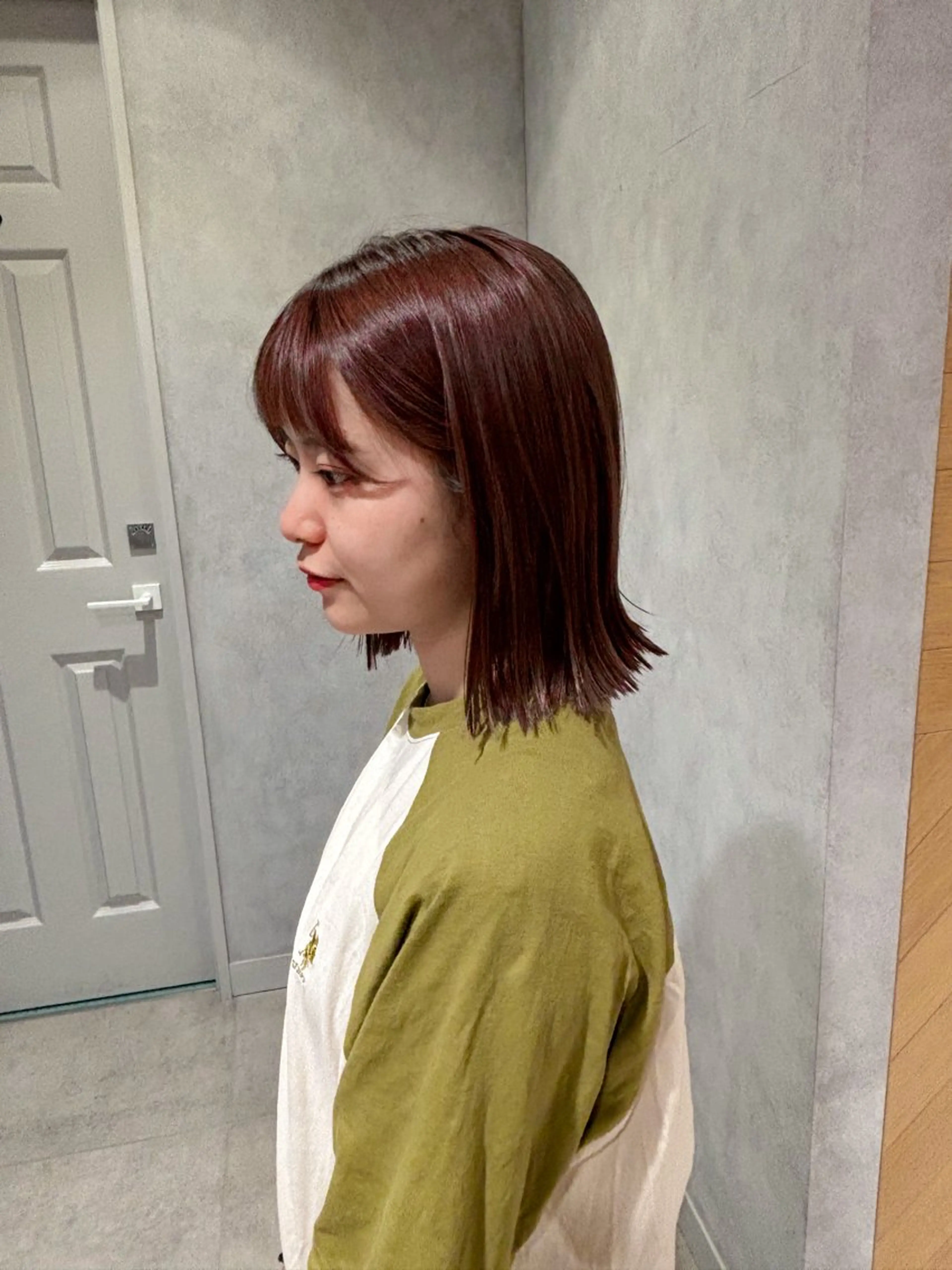 ミディアム 韓国hair ·͜· watanabeのヘアスタイル