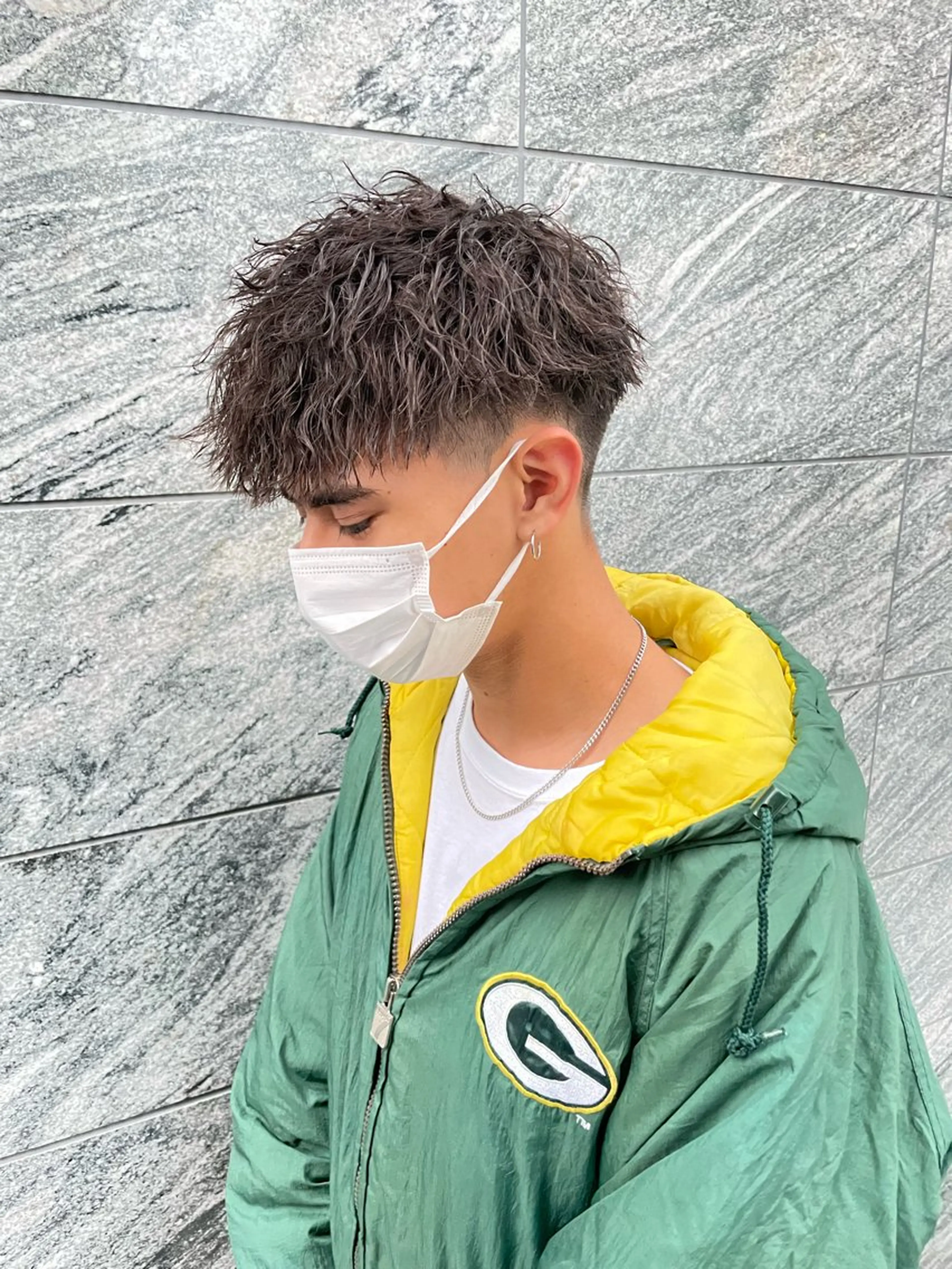 パーマ メンズ カット パーマ 新世代パーマ⚡️ の達人トモ⚡️のヘアスタイル