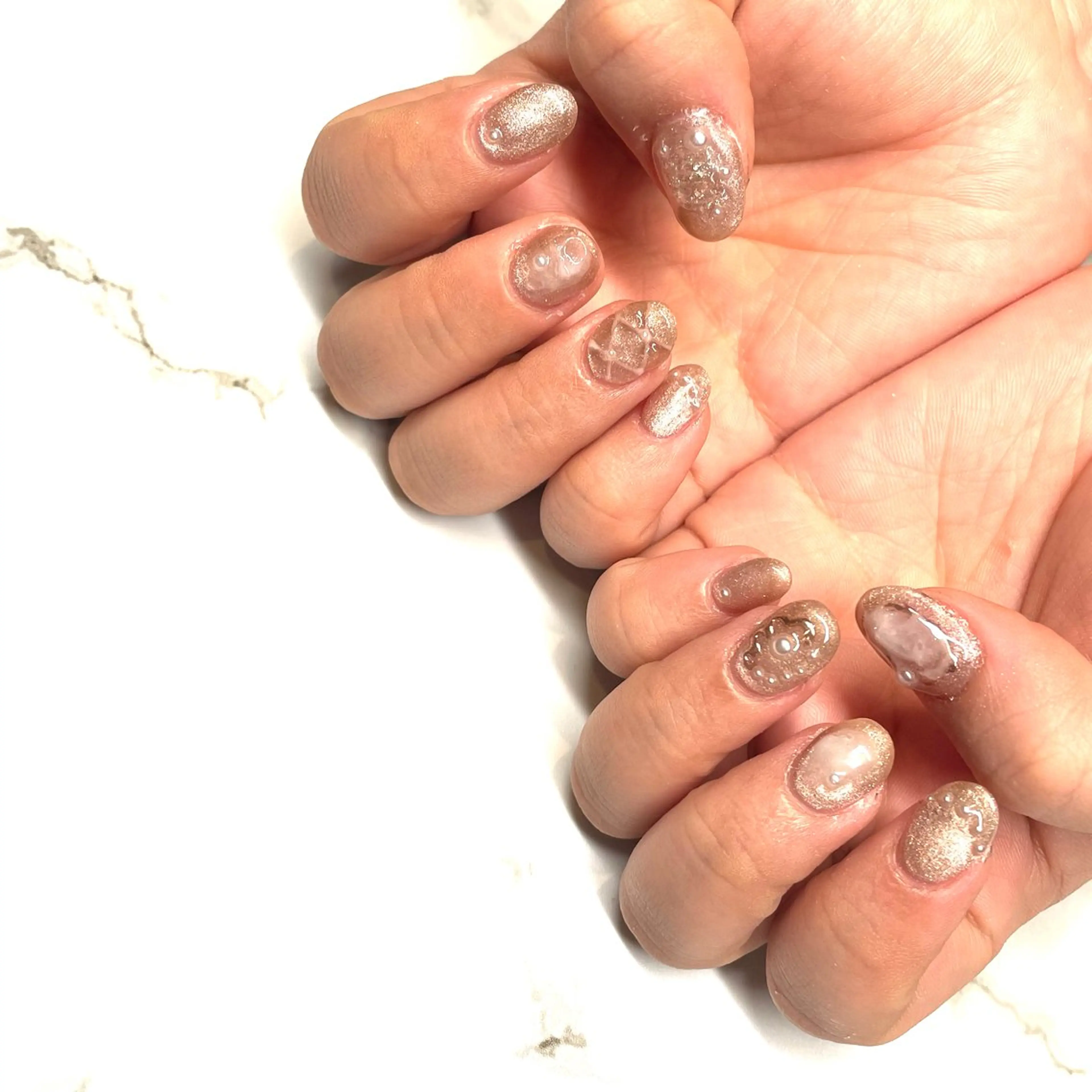 ネイル beamerci🌼 SHIORIのマツエク・マツパデザイン