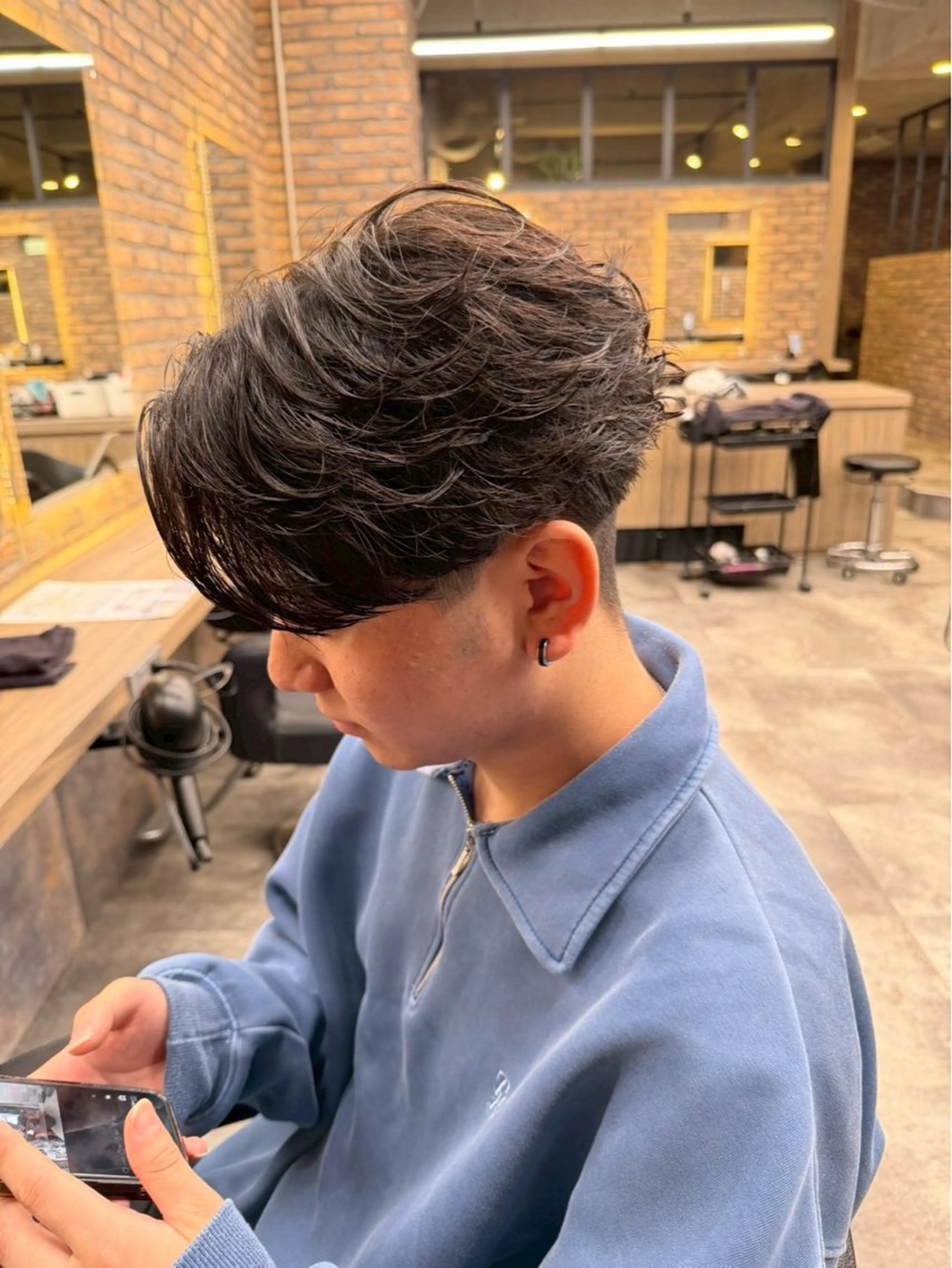 メンズ 佐藤 晏璃のヘアスタイル
