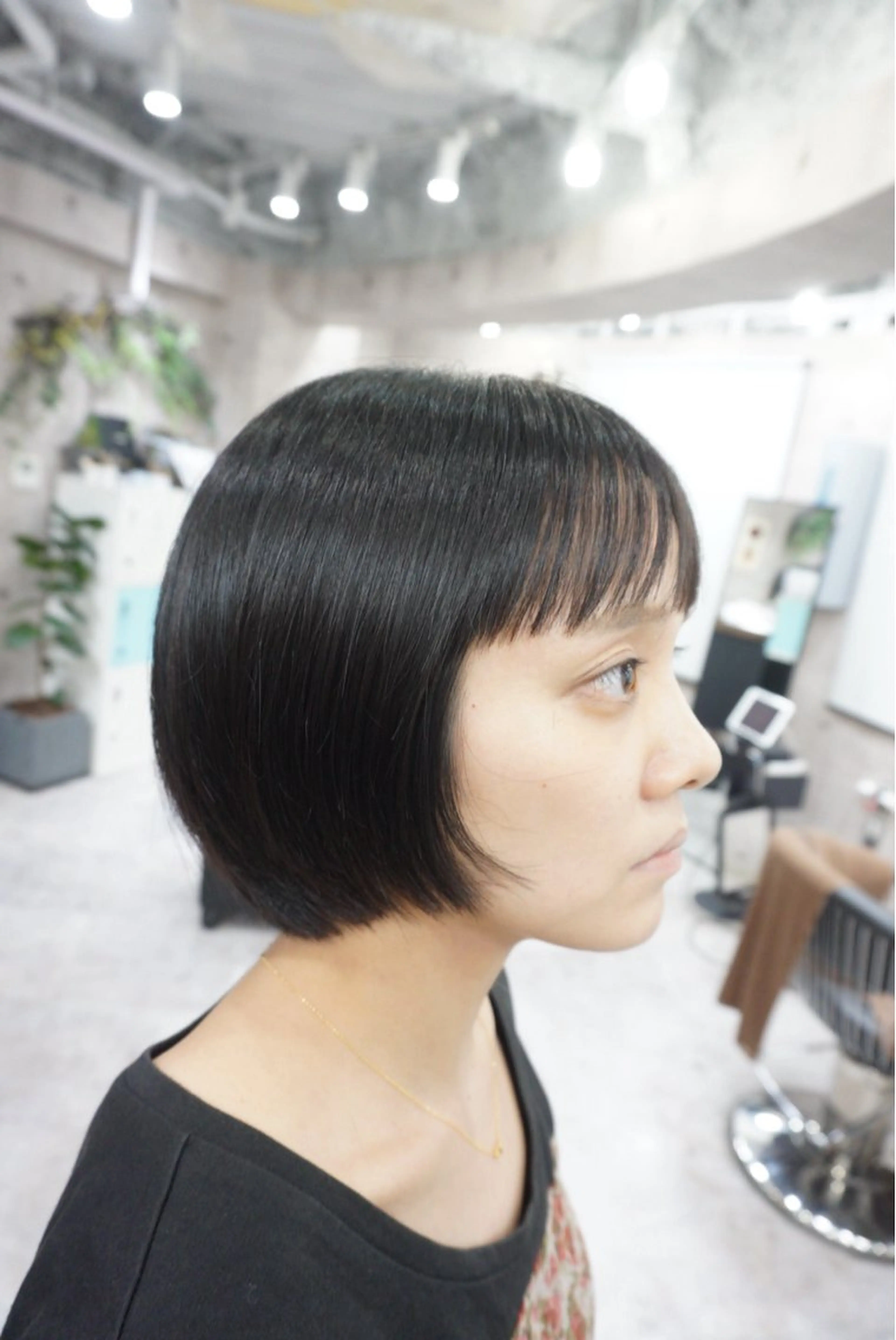 ショート ボブ rei カットモデル募集中のヘアスタイル