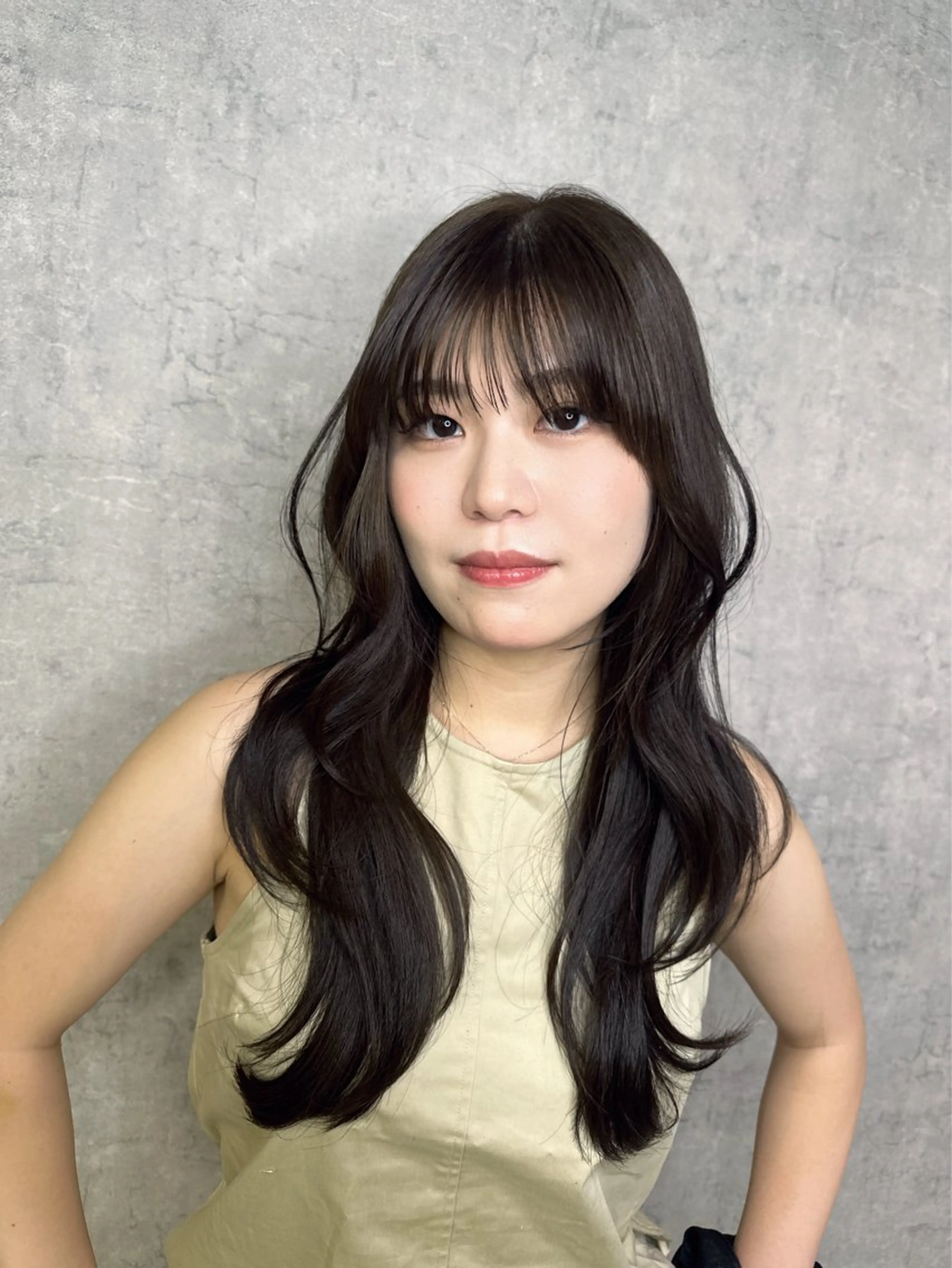 ロング KAEDE🎀 縮毛矯正＆パーマ特化のヘアスタイル