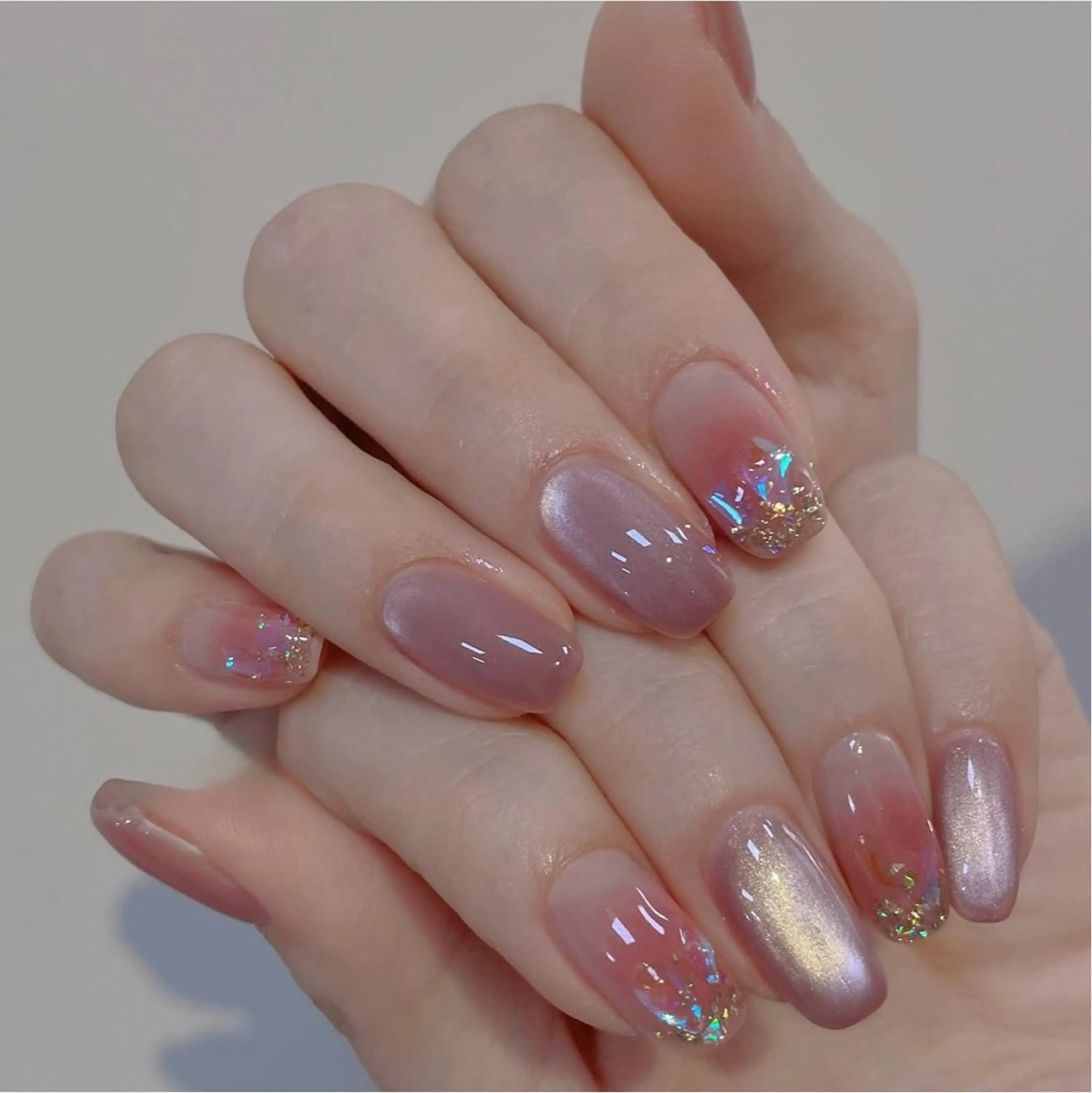 ネイル ハンドネイル チョウ Rachaelのネイルデザイン