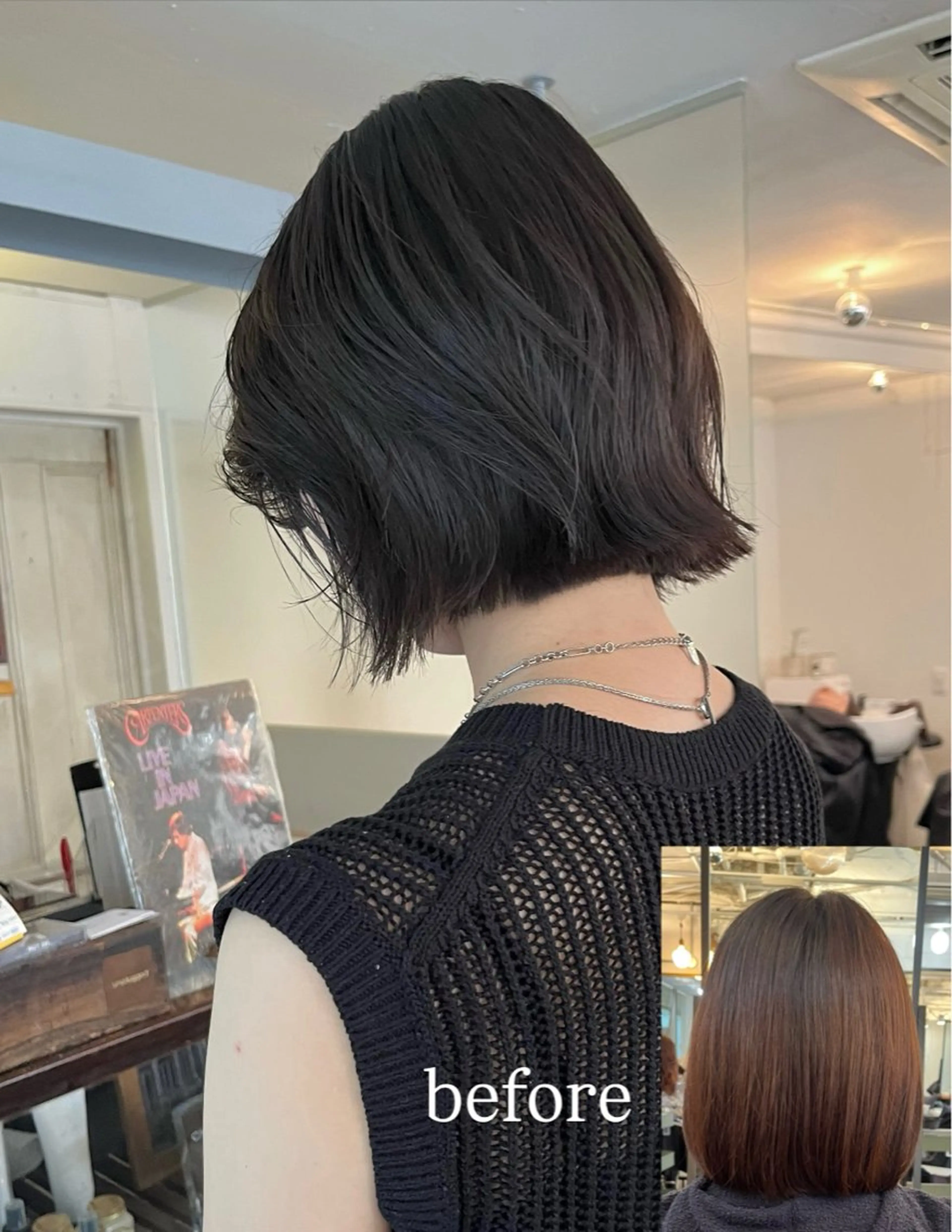 ショート ボブ ブリーチなし/透明感 /ショート/大世のヘアスタイル