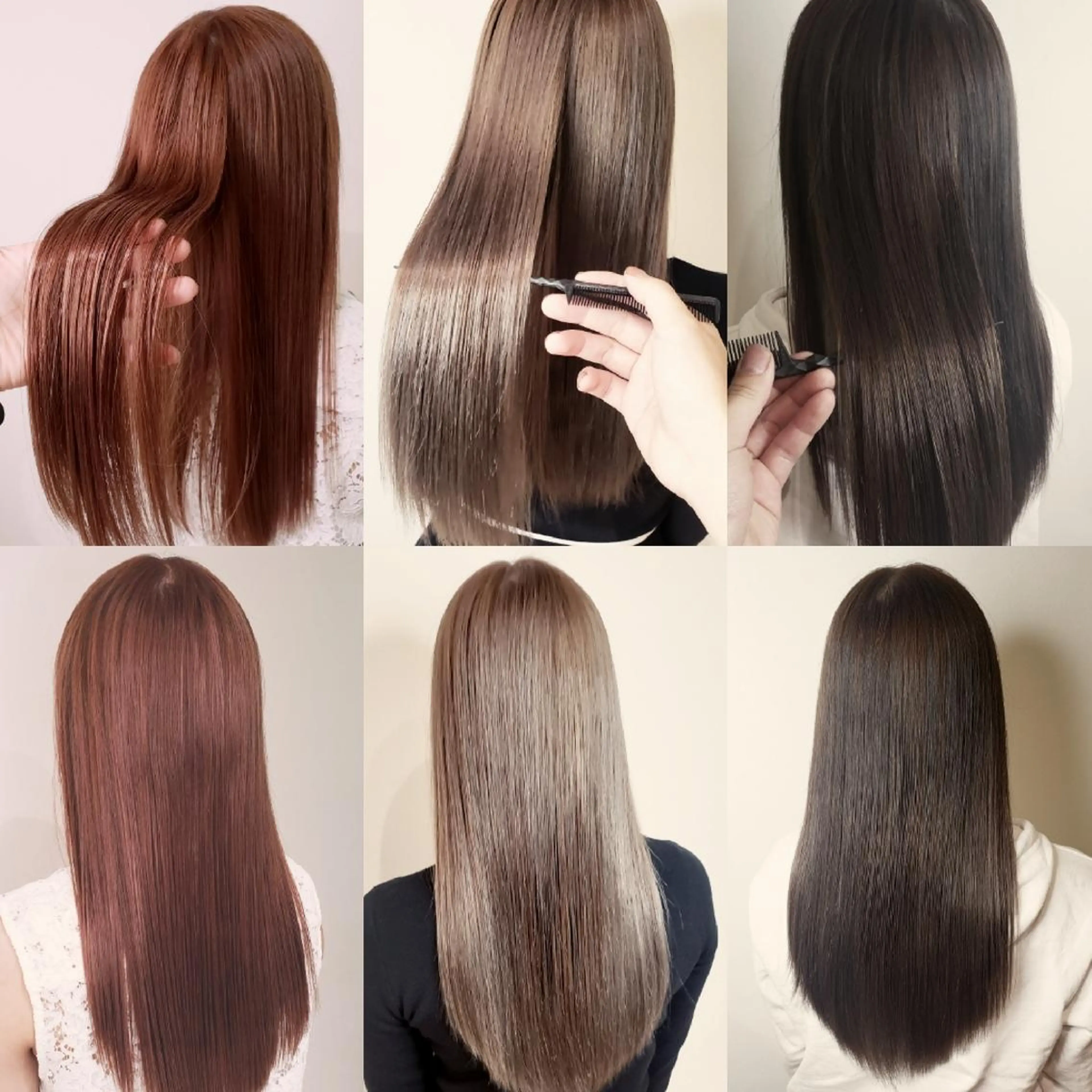 ミディアム カラー イルミナカラー カット ヘアカラー トリートメント 【髪質改善美容師】t occa茨木篠原健太のヘアスタイル