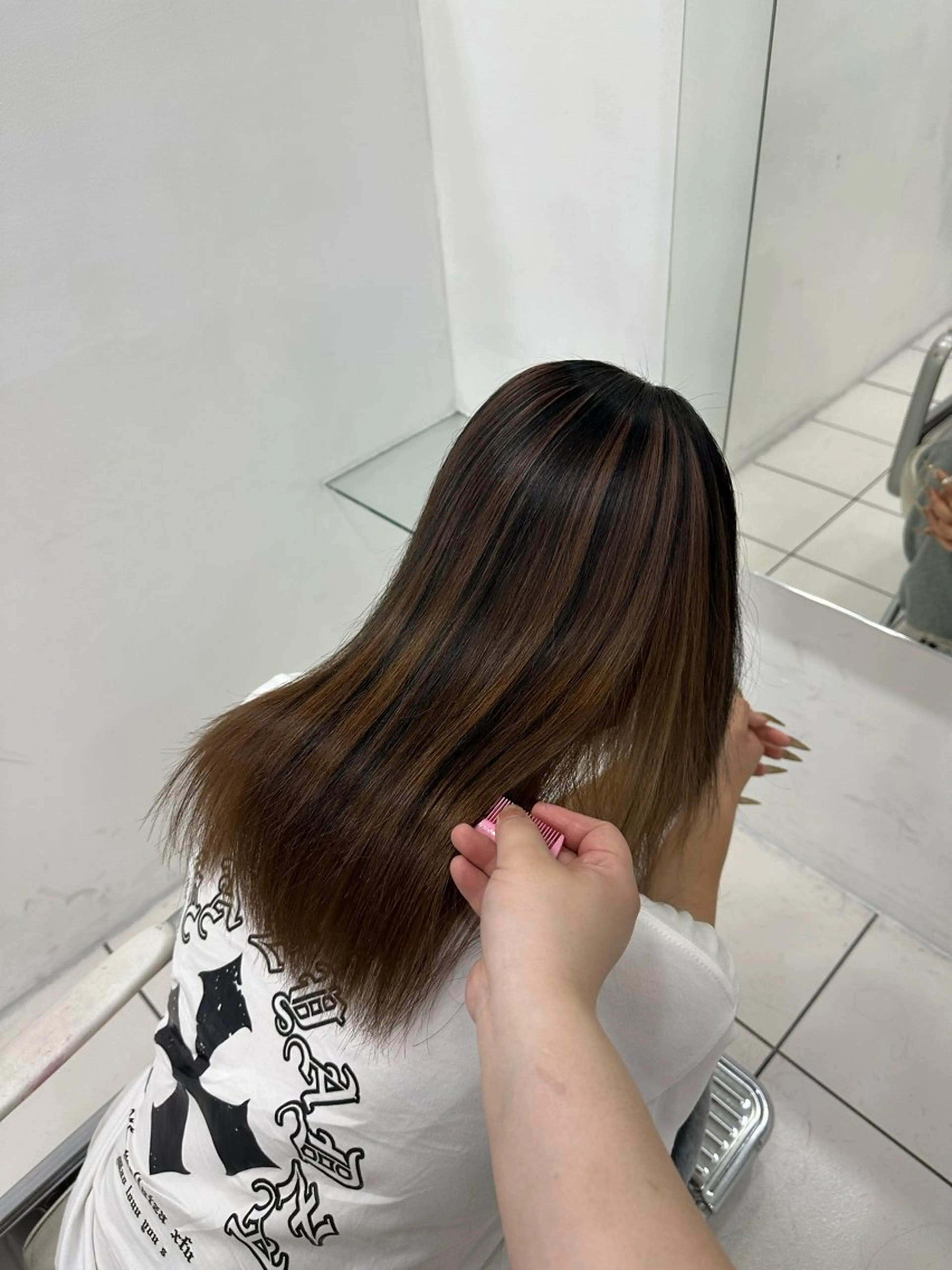 カラー 🎀透明感カラー特化 清水星花🎀のヘアスタイル