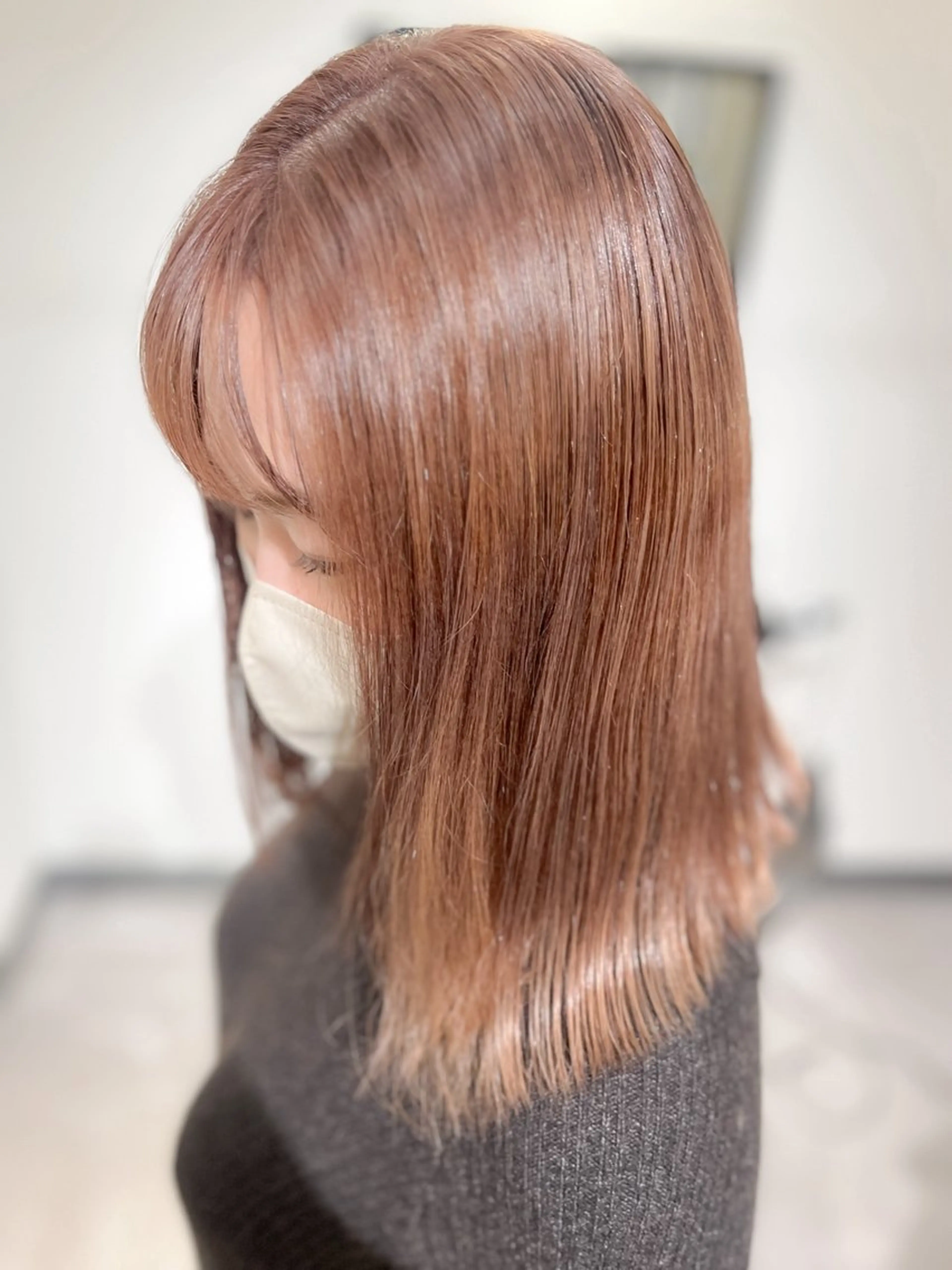 ミディアム カラー ASAMI /MaisonINEのヘアスタイル