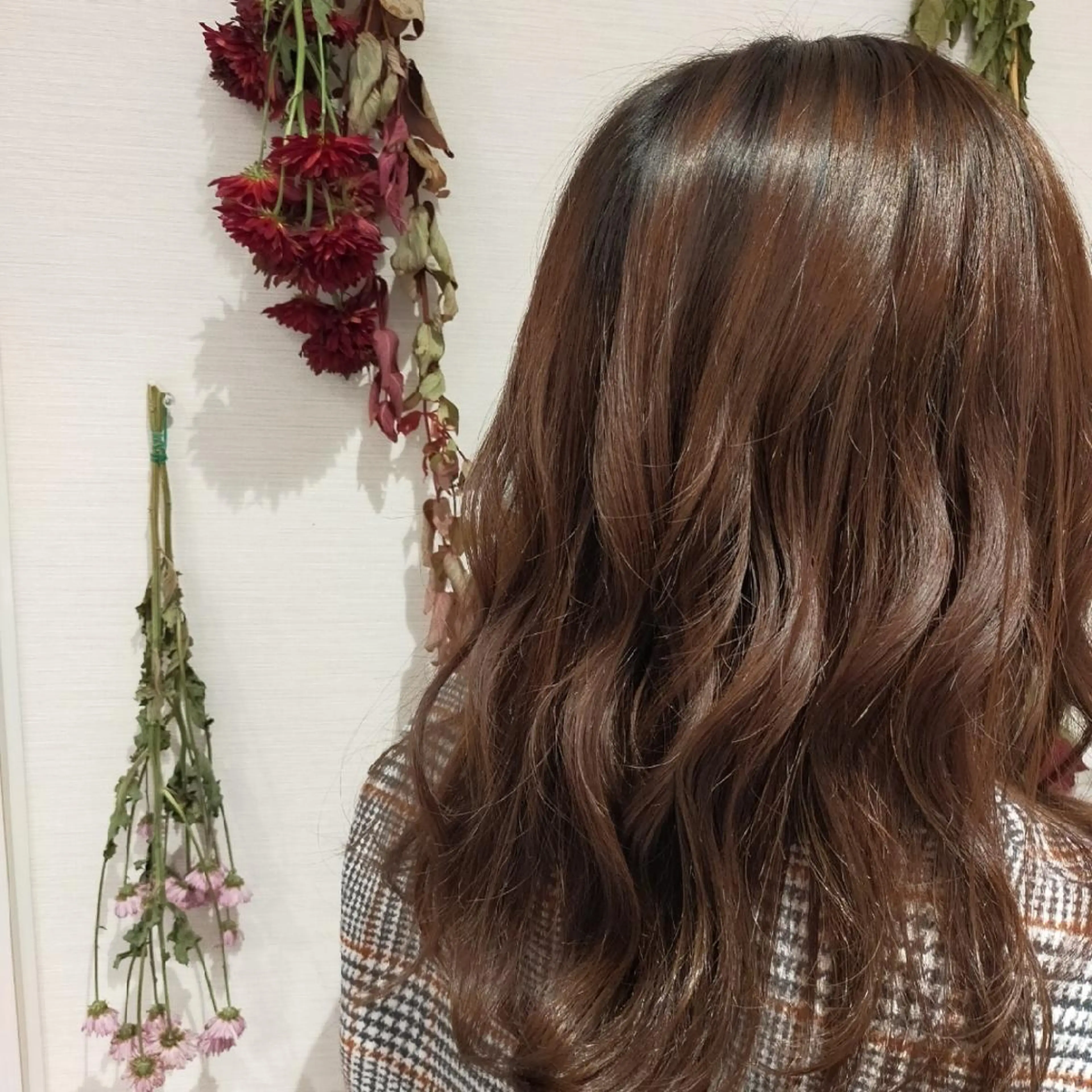 セミロング 田中 瑞妃のヘアスタイル