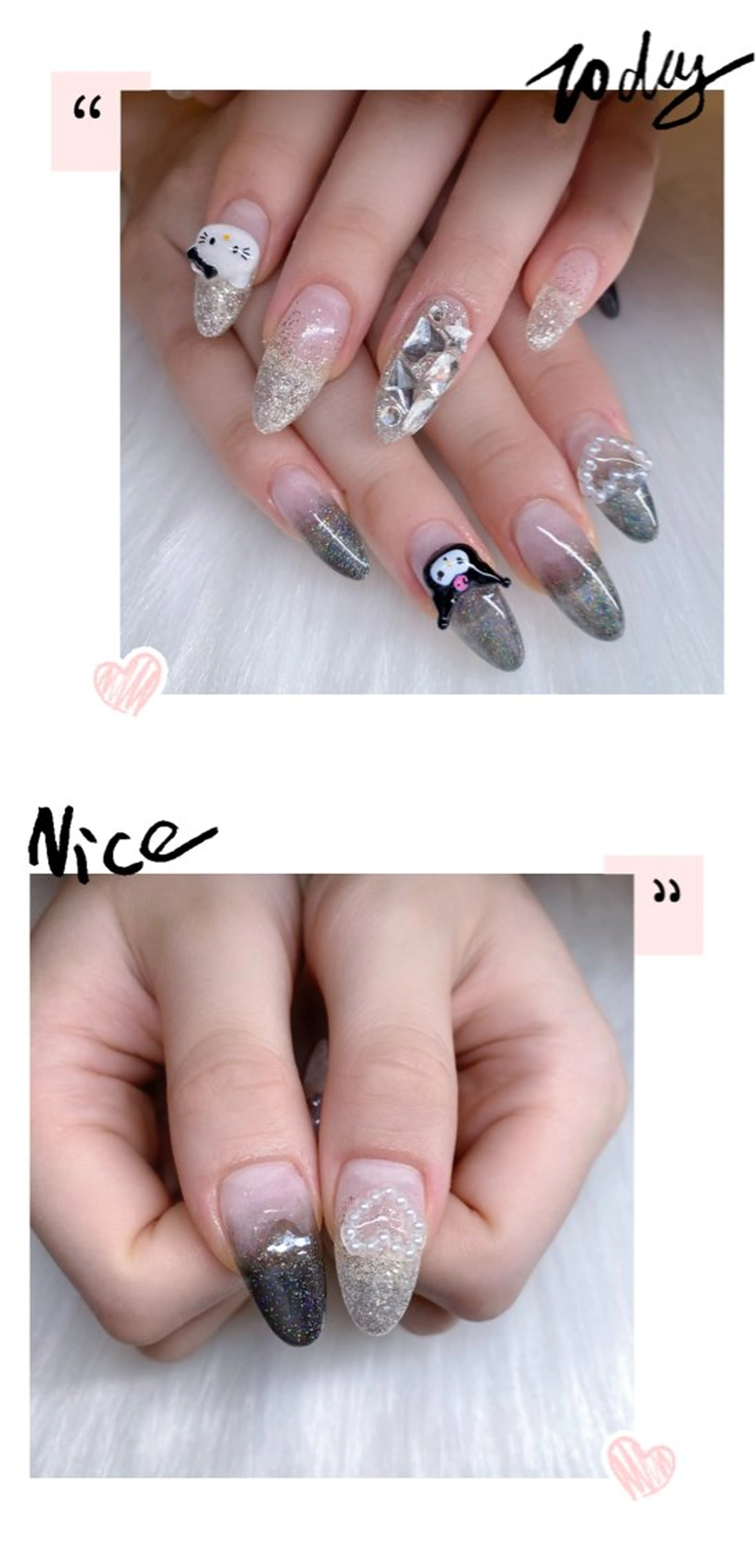 ネイル 長さ出し ハンドネイル Nail Lifeのネイルデザイン