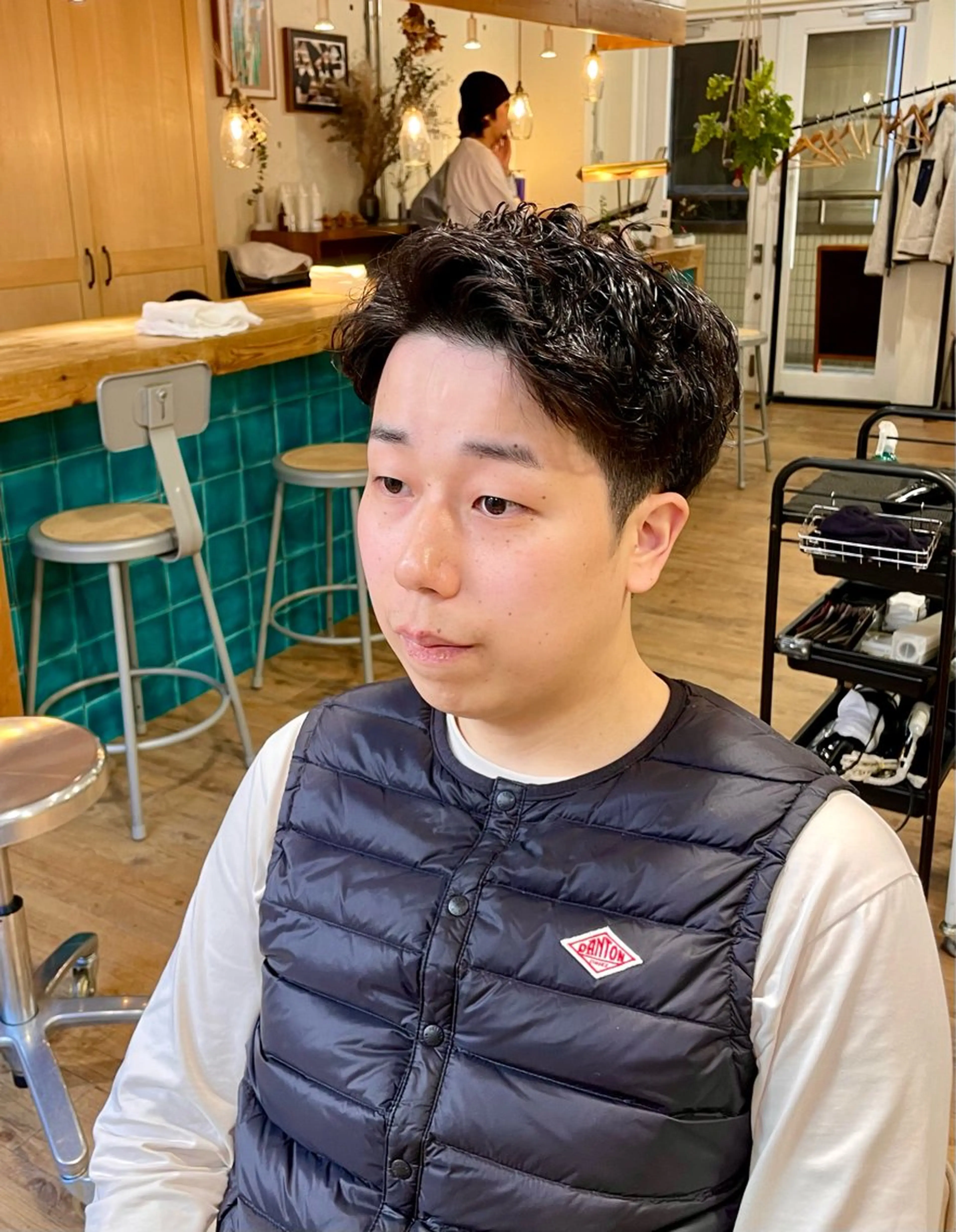 メンズ YUKI 新宿カット パーマ/カラーのヘアスタイル