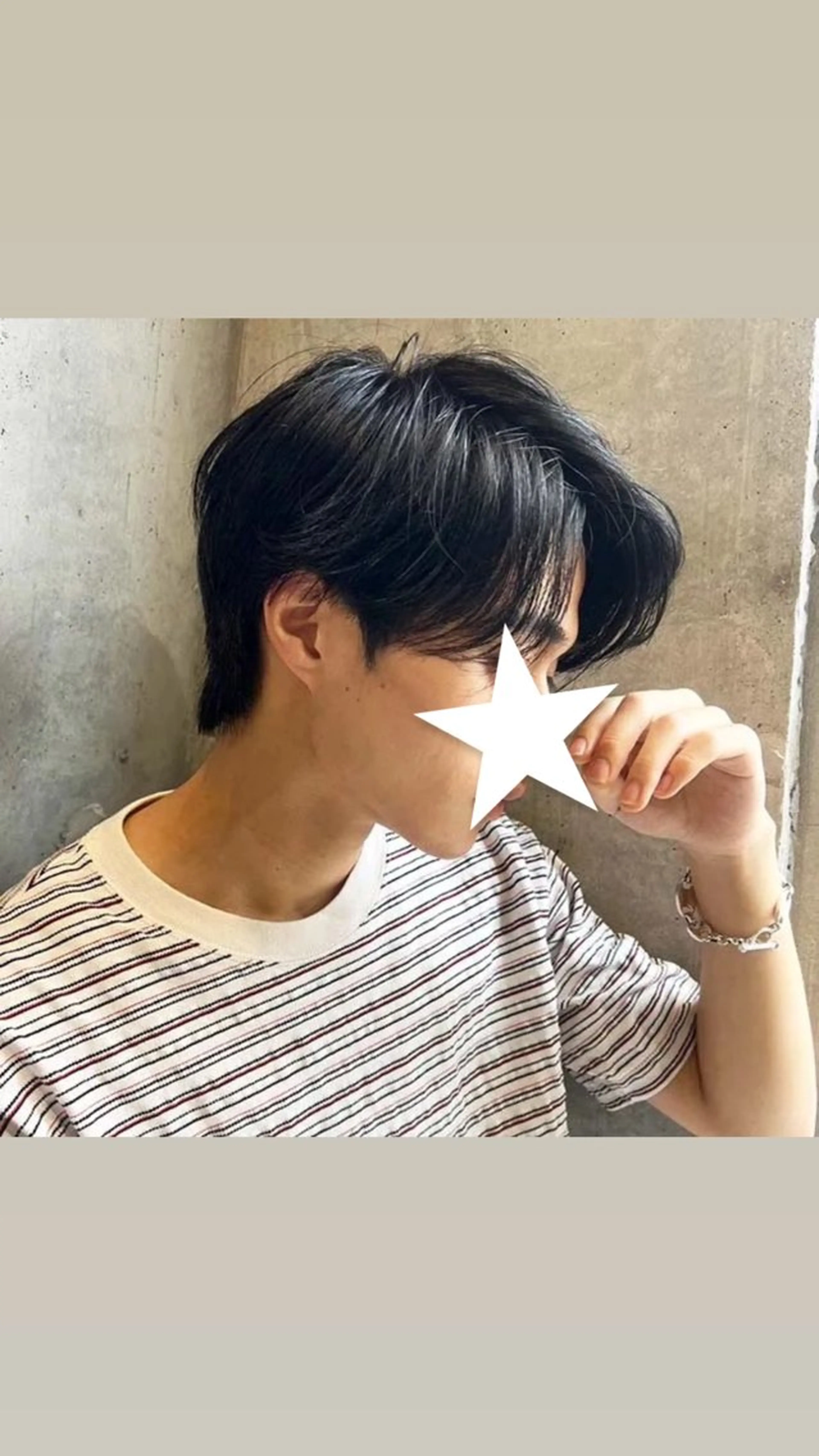 ✳︎メンズカット✳︎（ナチュラルマッシュ・刈り上げないスタイル）の写真