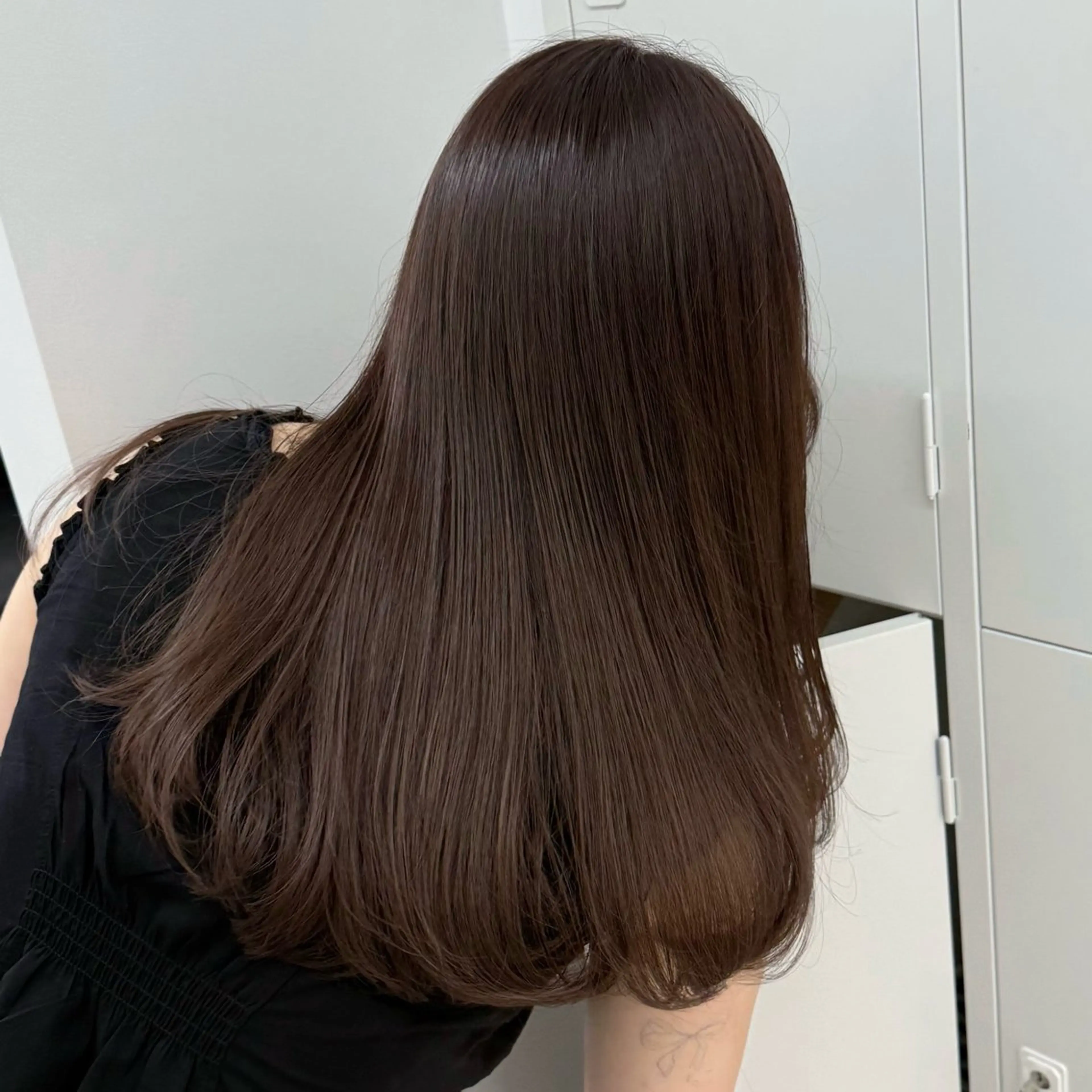 セミロング カラー ブラウンカラー カット ヘアカラー トリートメント 澤 佑華 🎀 透明感カラーのヘアスタイル