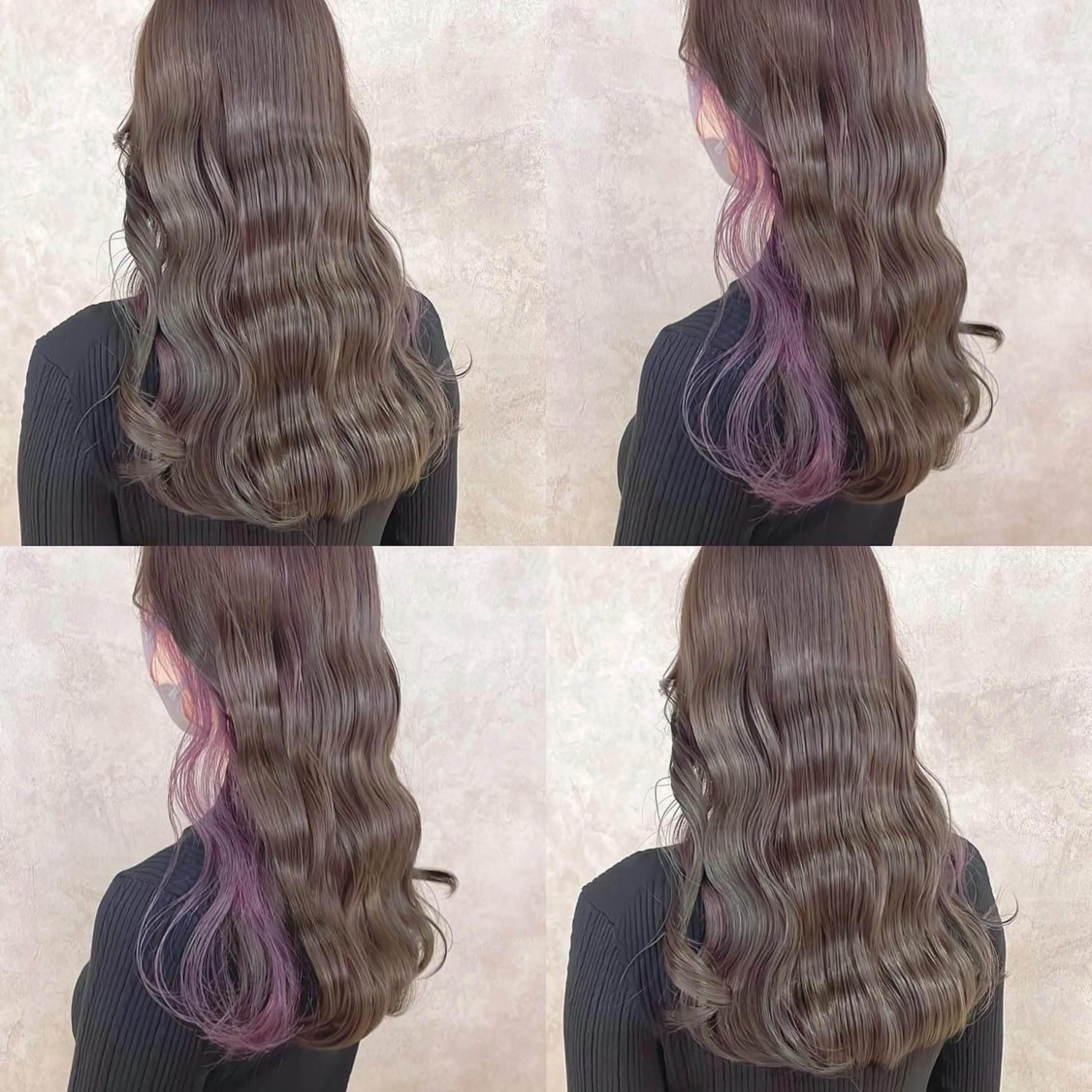 カラー ブリーチ インナーカラー ヘアカラー トリートメント 渋谷:インナーカラー ／🍒エリカ🍒のヘアスタイル