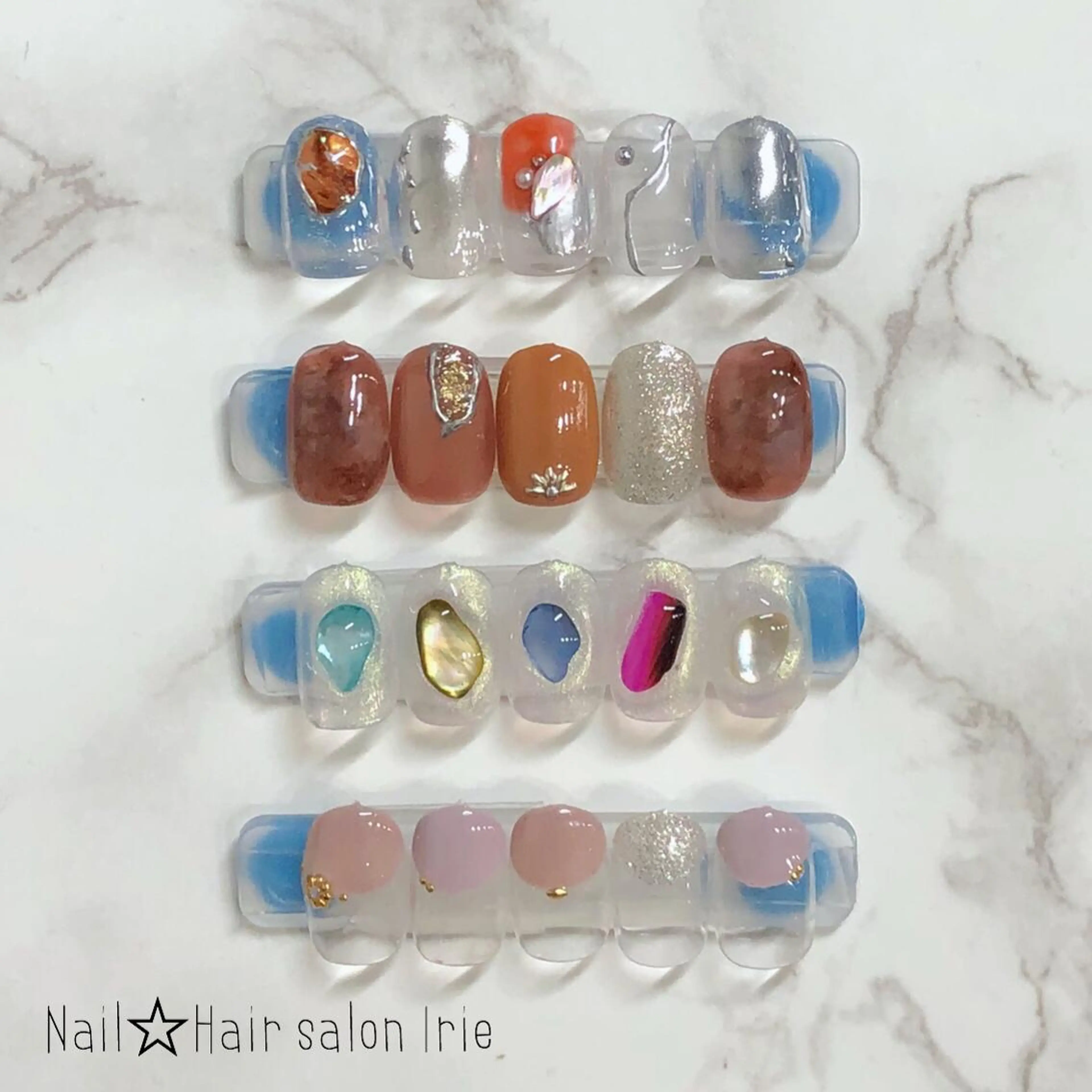 ネイル Hair salon Irie所属・與儀 知佳のネイルデザイン