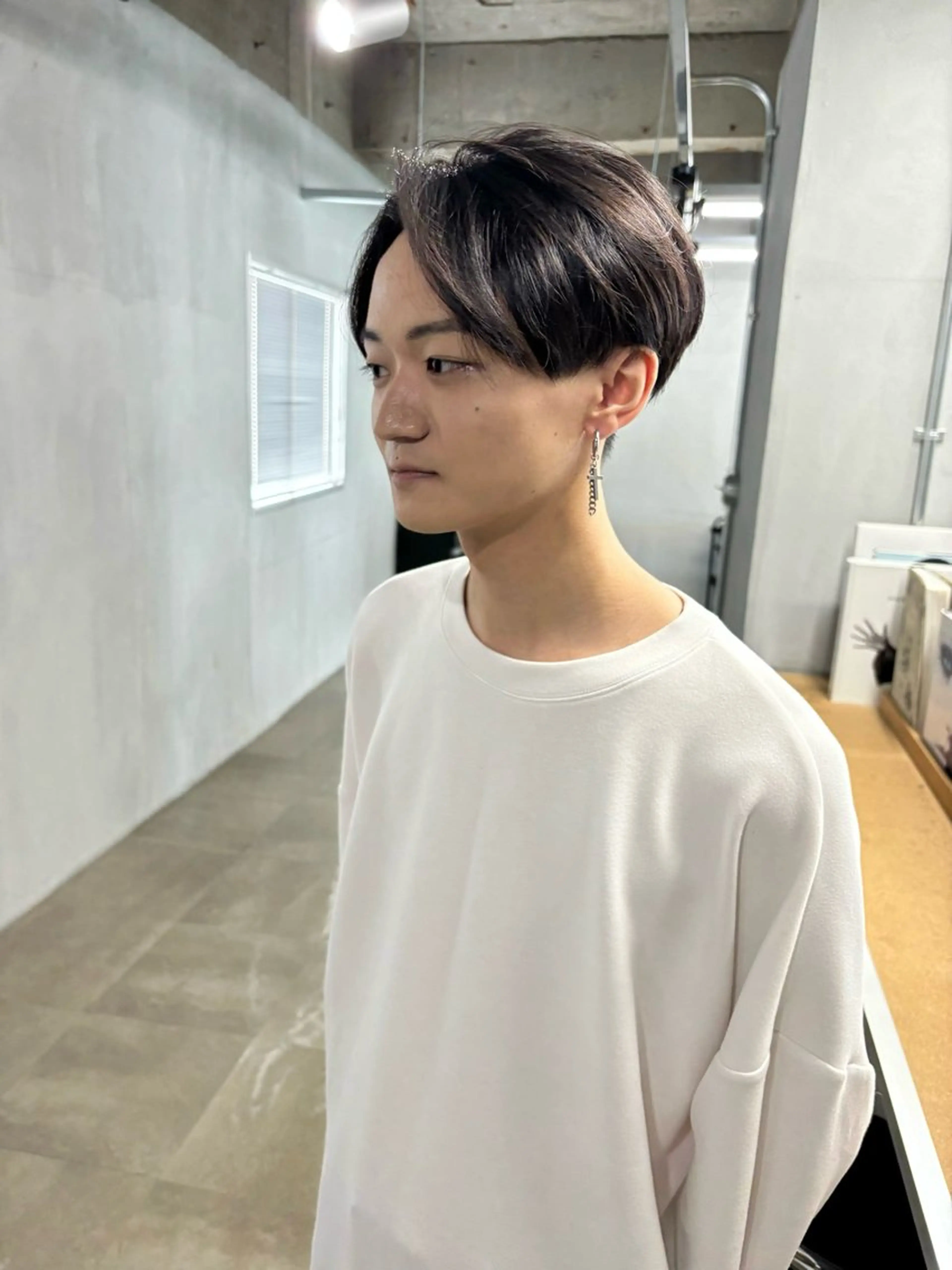 ショート カラー パーマ メンズ カット ヘッドスパ メンズ/ダブルカラー /パーマ/来栖慧💈のヘアスタイル