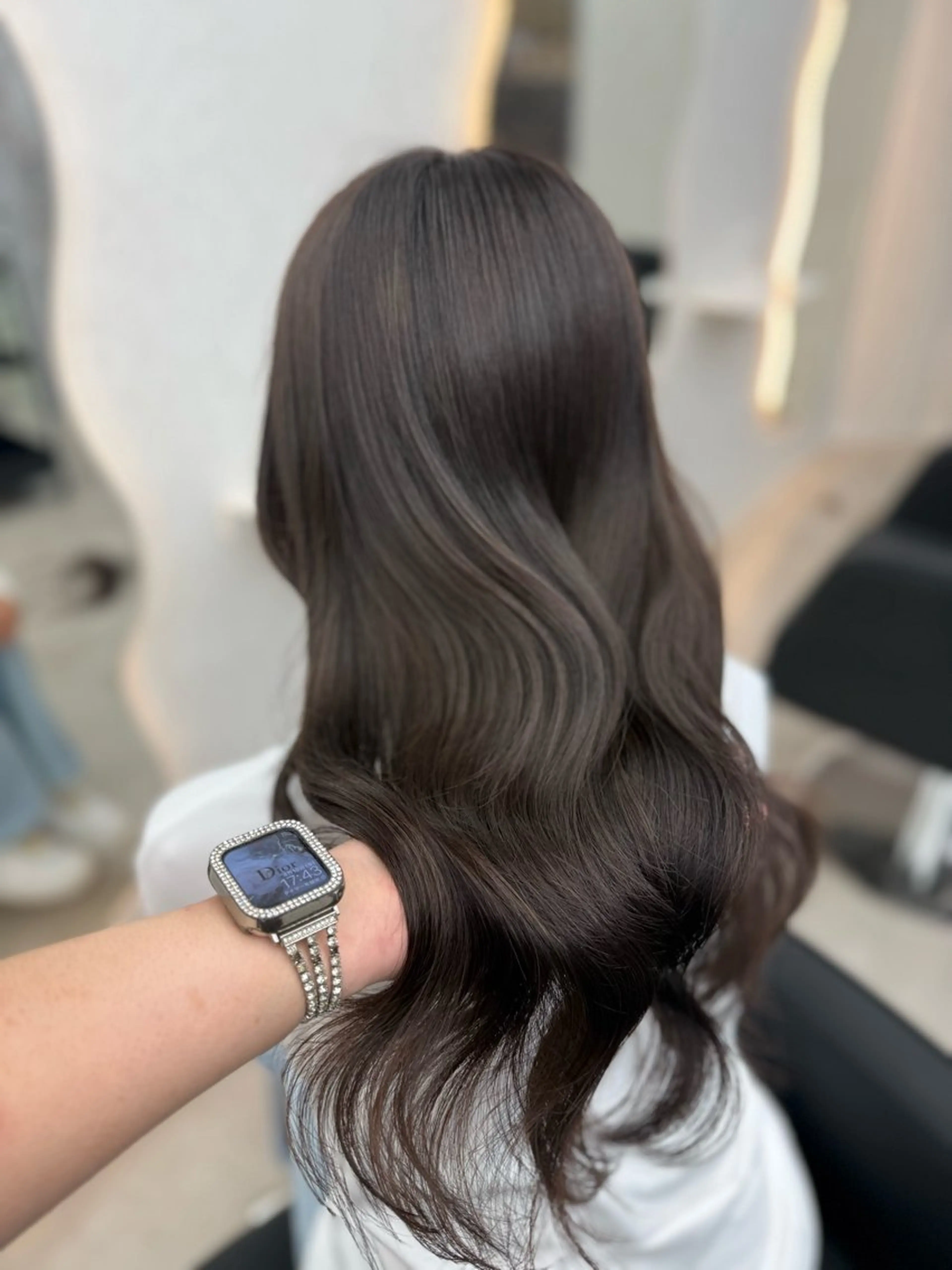 ロング カット ヘアカラー 艶髪🇰🇷髪質改善 🎀ikuno🎀のヘアスタイル