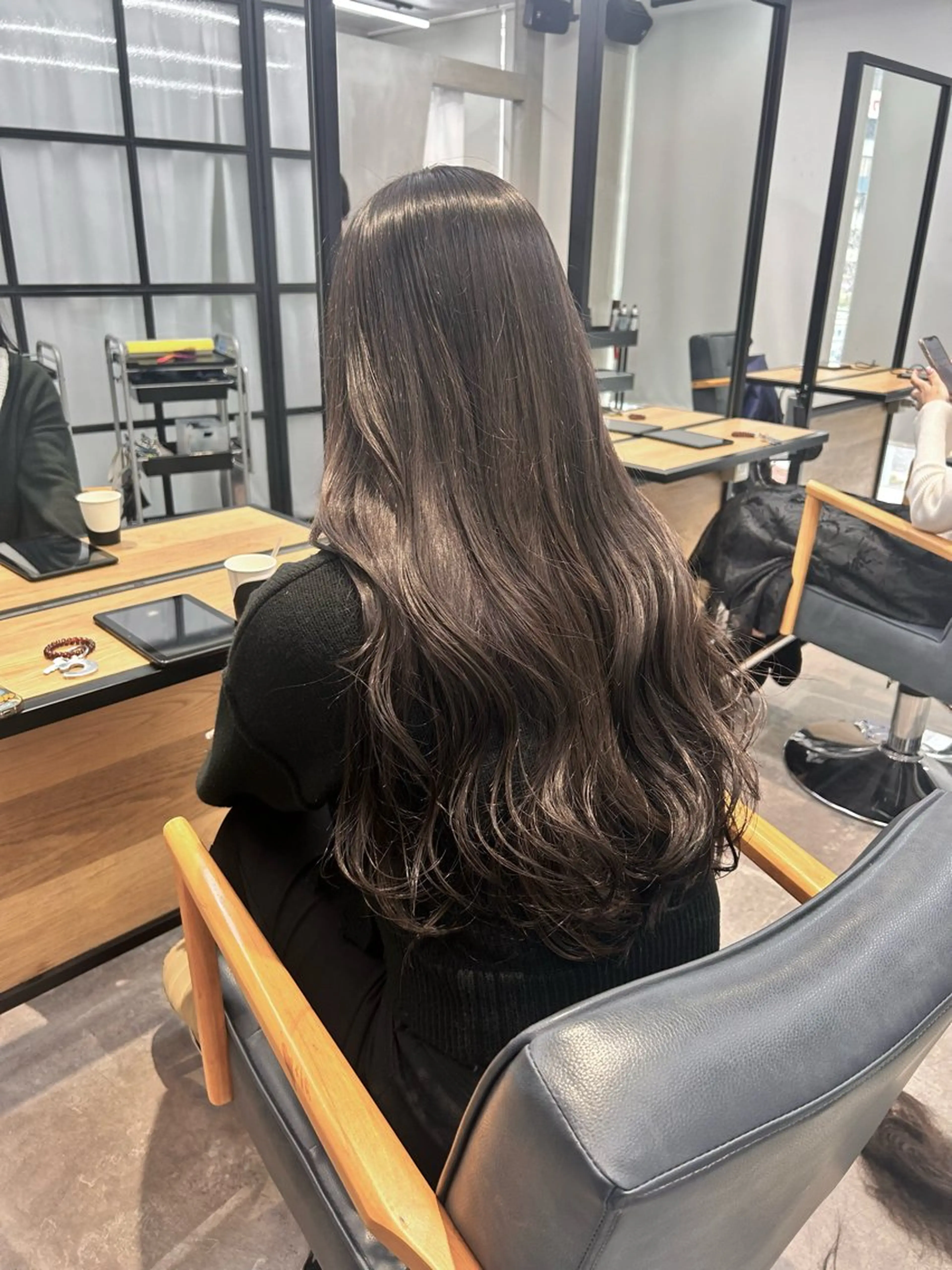 ロング カラー 韓国×髪質改善カラー 💎hinaのヘアスタイル