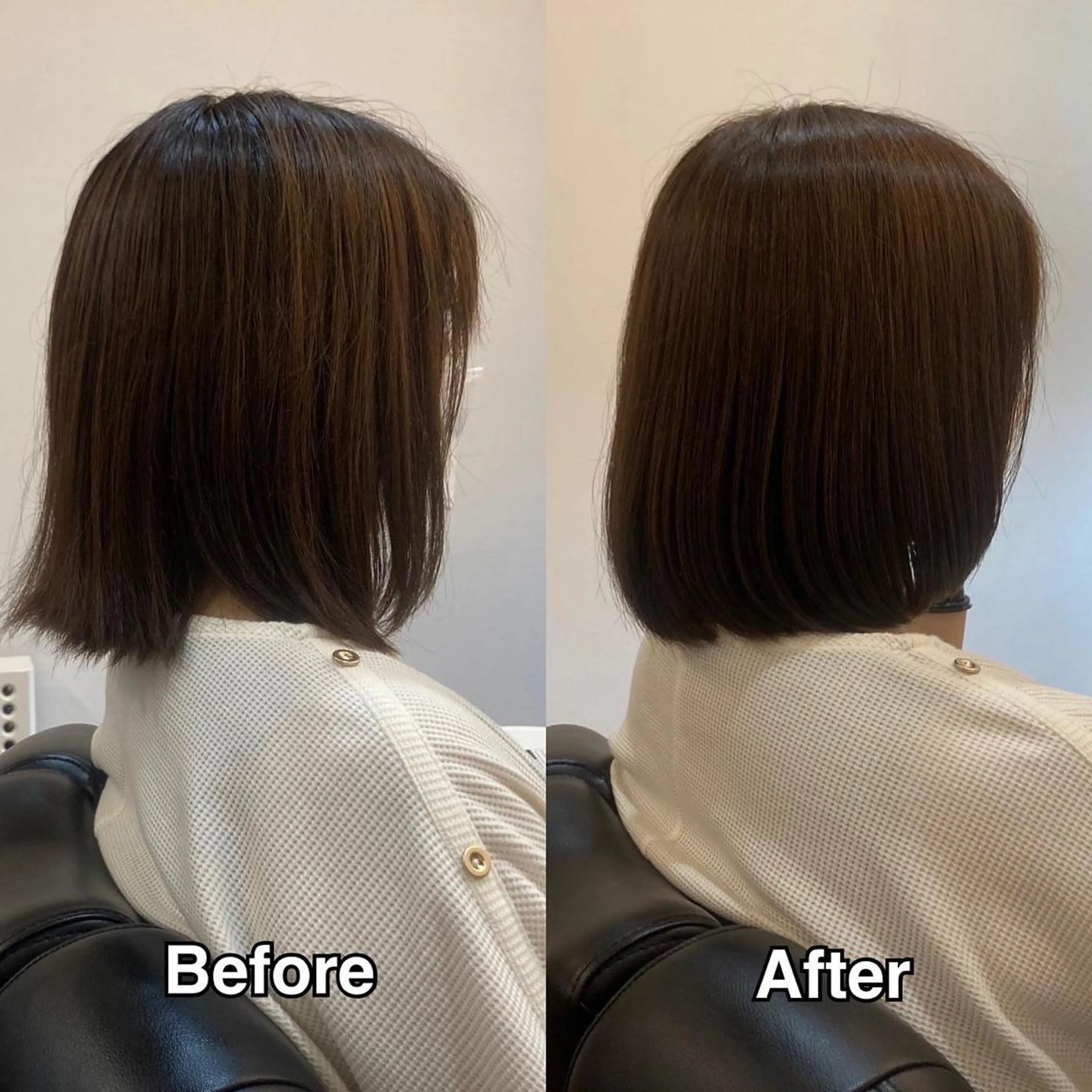 ミディアム 濱本 浩安のヘアスタイル