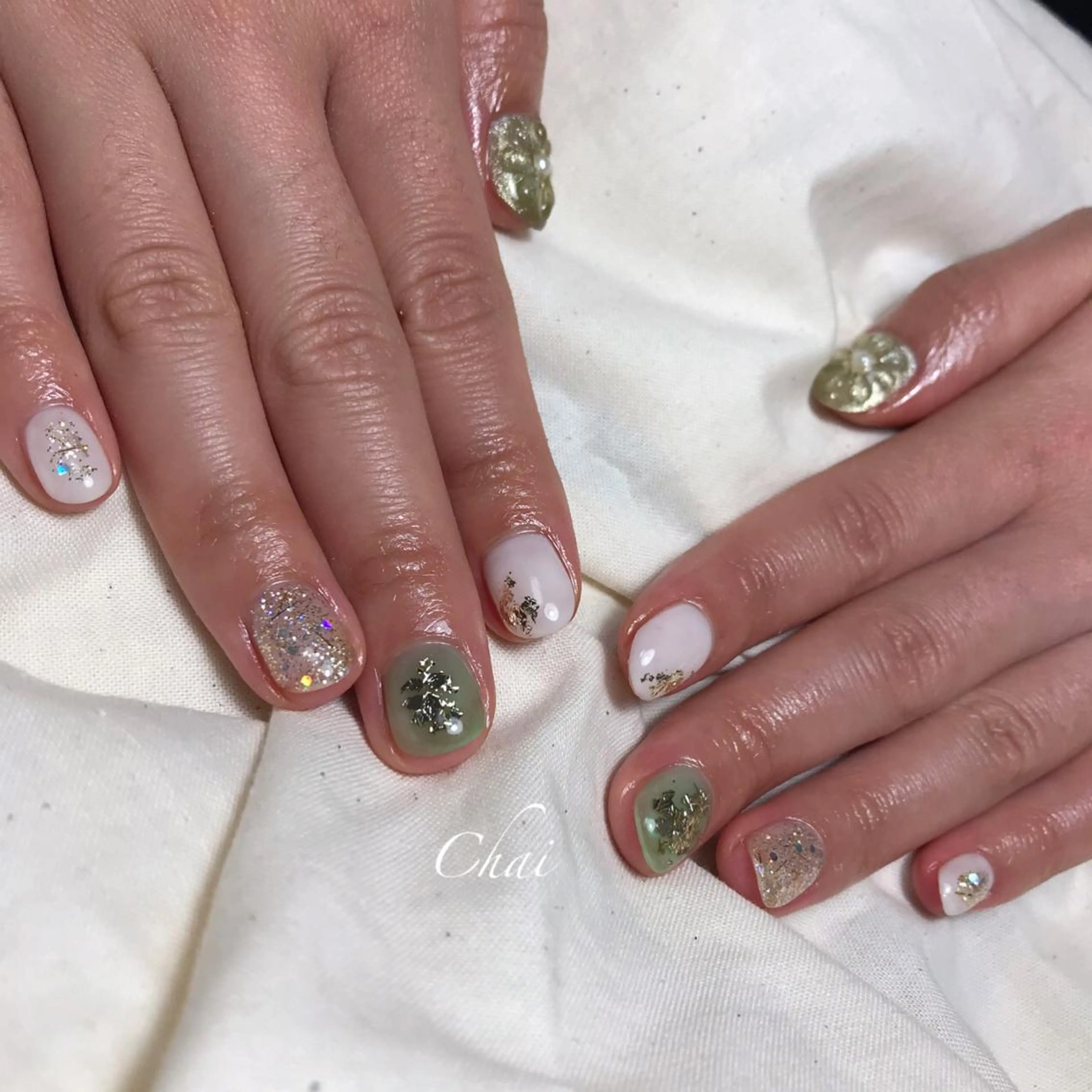 ネイル ハンドネイル 💅chainail _aiのネイルデザイン