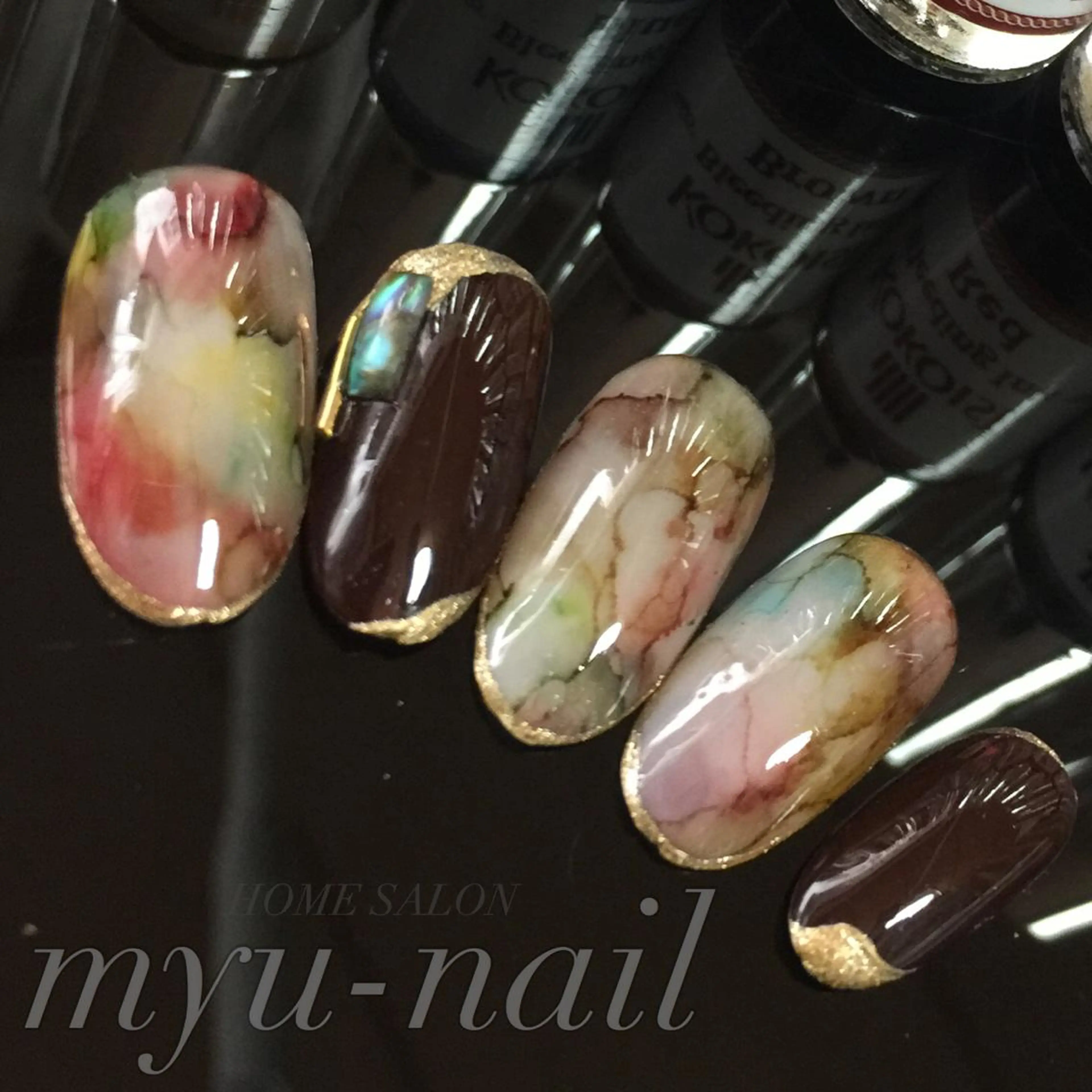 ネイル ホームサロン myu-nailのネイルデザイン