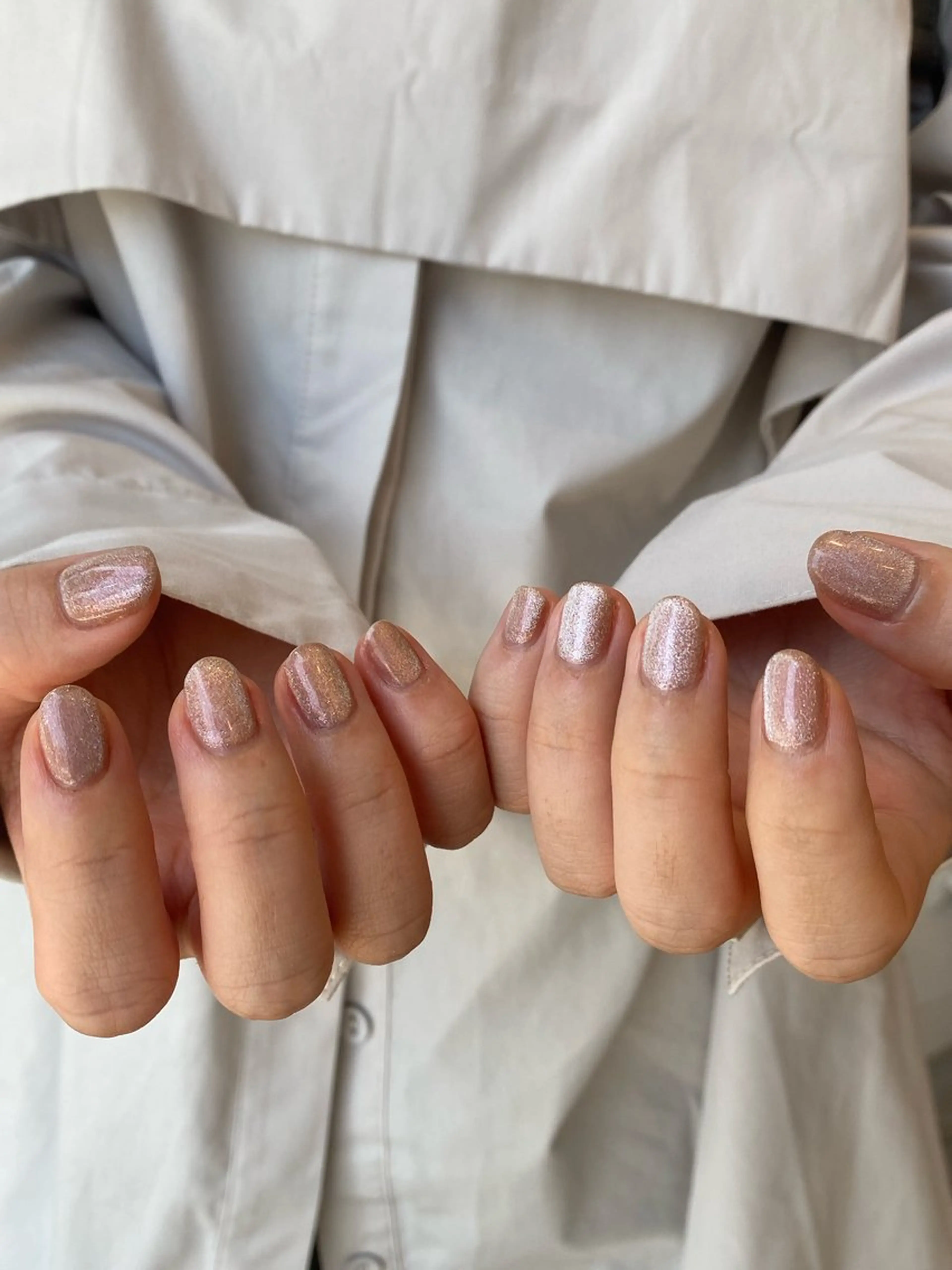 ネイル マグネットネイル しほ (quro.n)のネイルデザイン