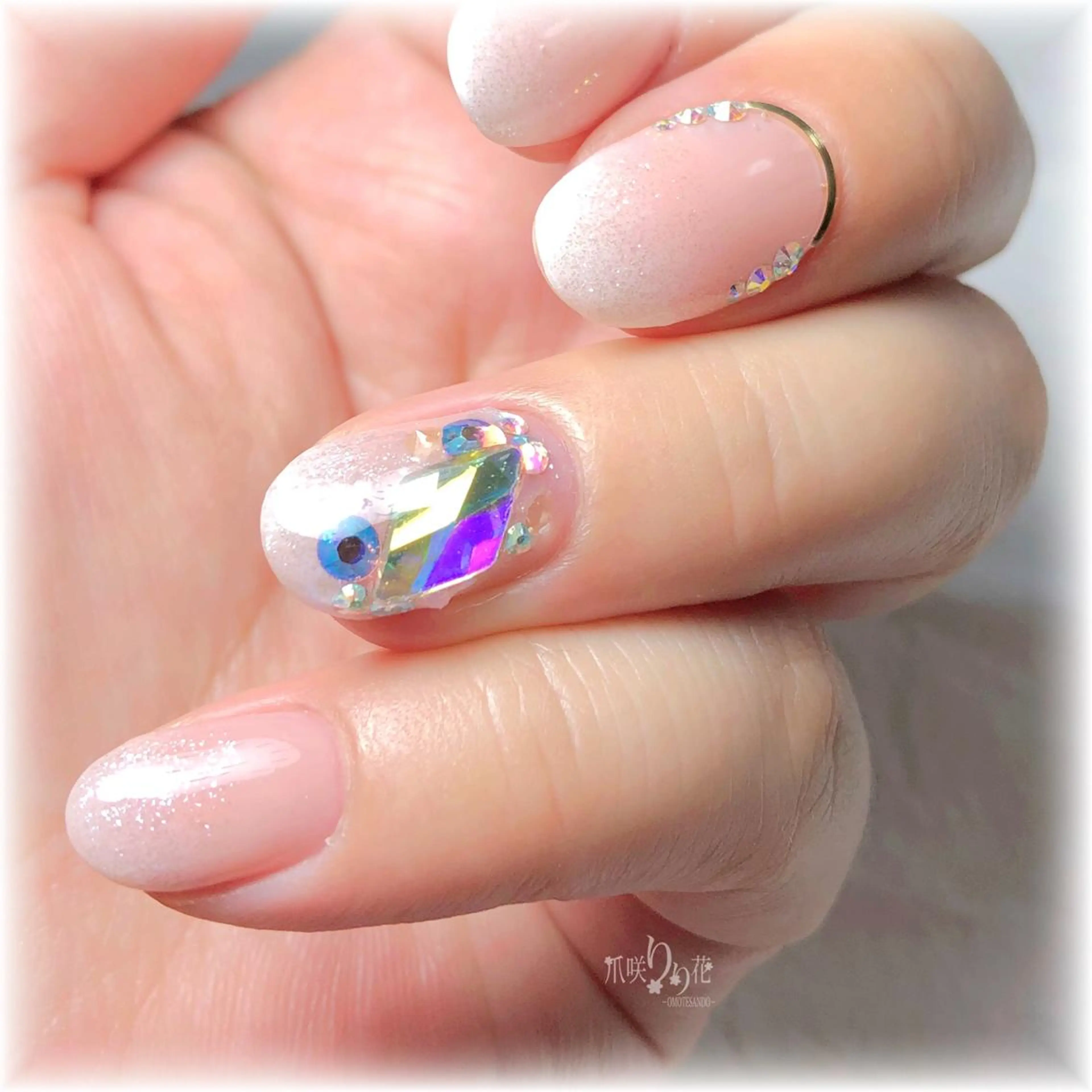 ネイル ハンドネイル ハンドケア 爪咲 りり花のネイルデザイン