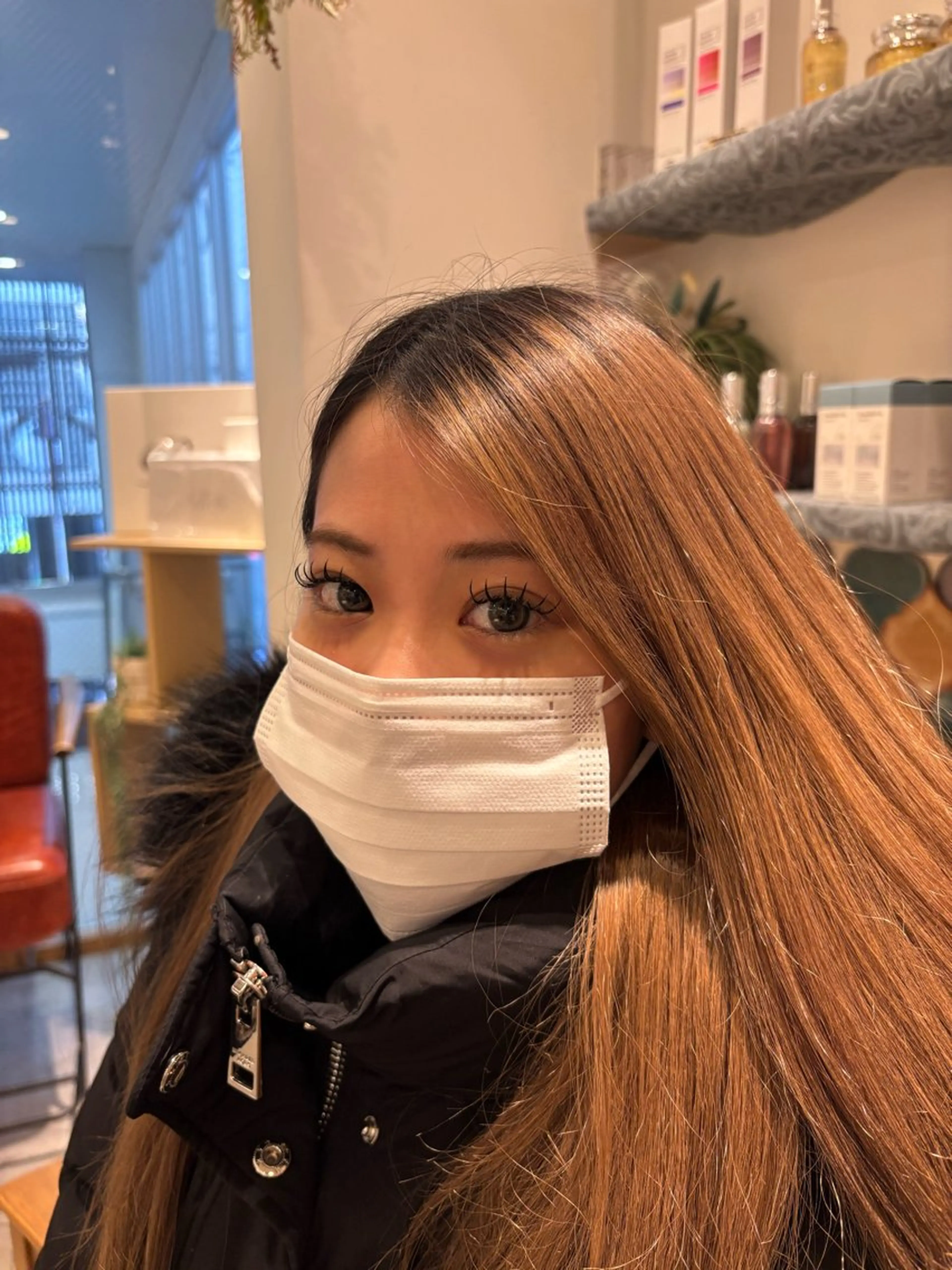 🩶フラットラッシュ120本付け放題🎀他店オフ込🎀コーティング付きの写真