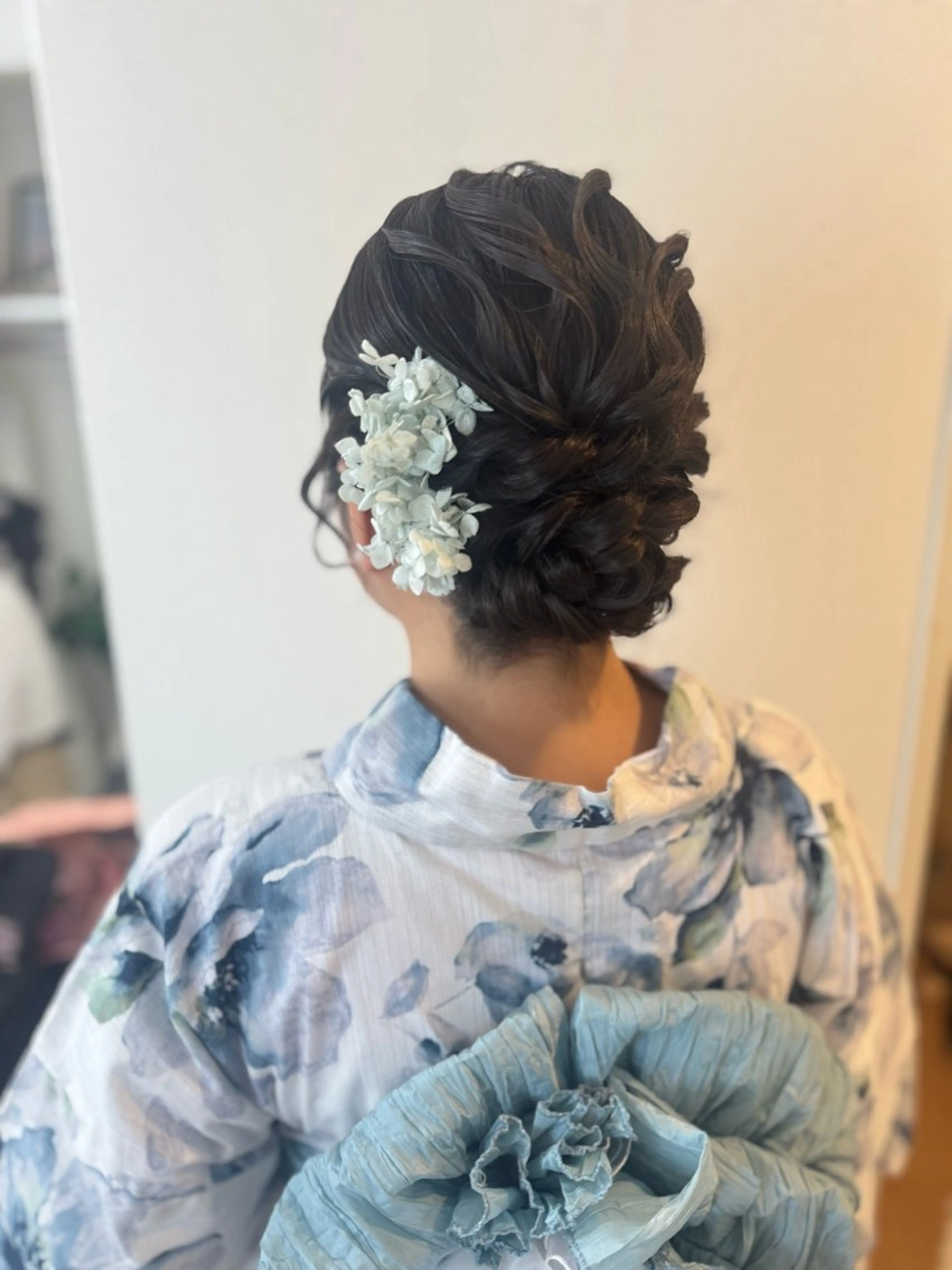 ヘアアレンジ 着付け 鷲見 望のヘアスタイル