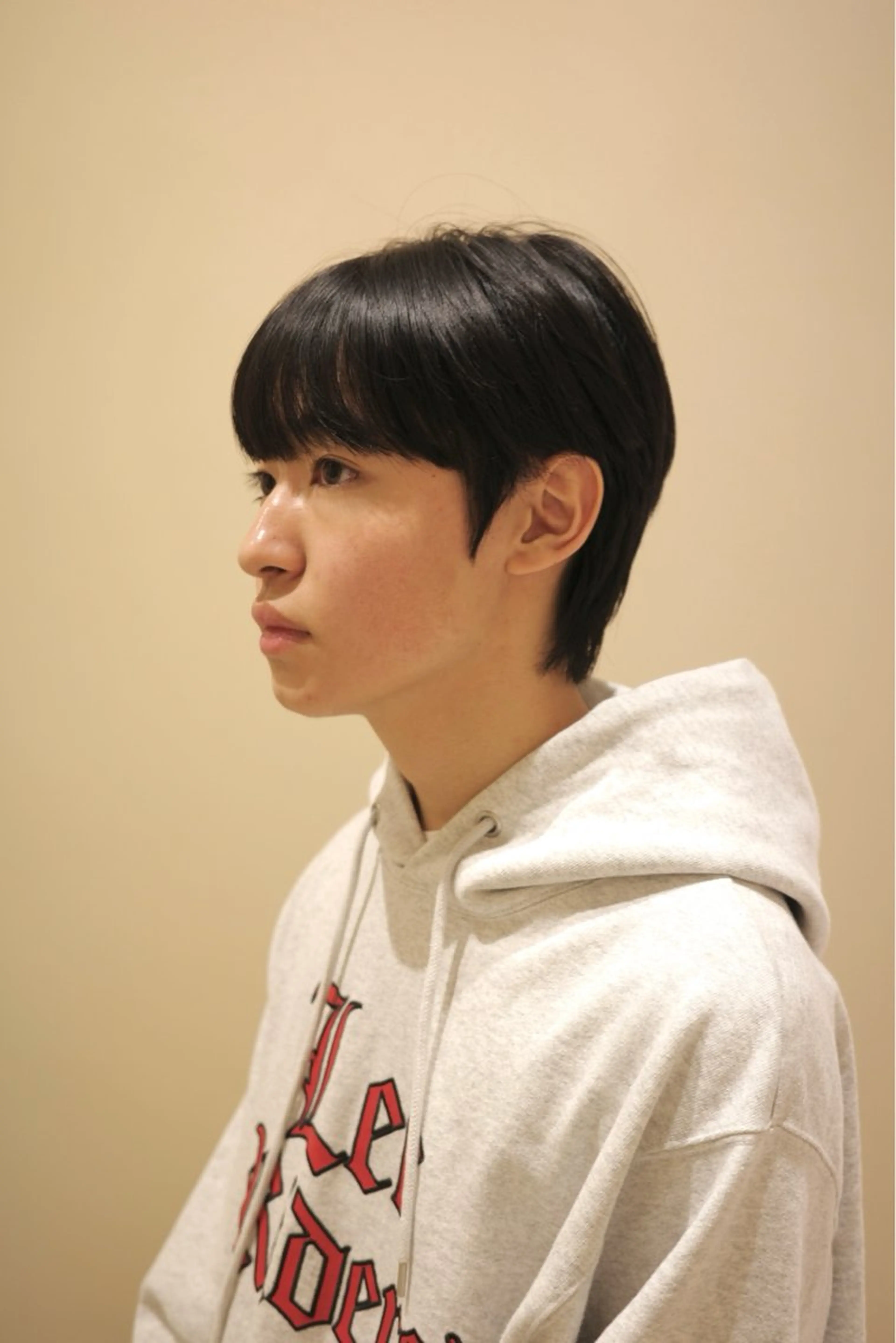 メンズ 韓国ヘア/髪質改善/ レイヤー/ブラウンのヘアスタイル